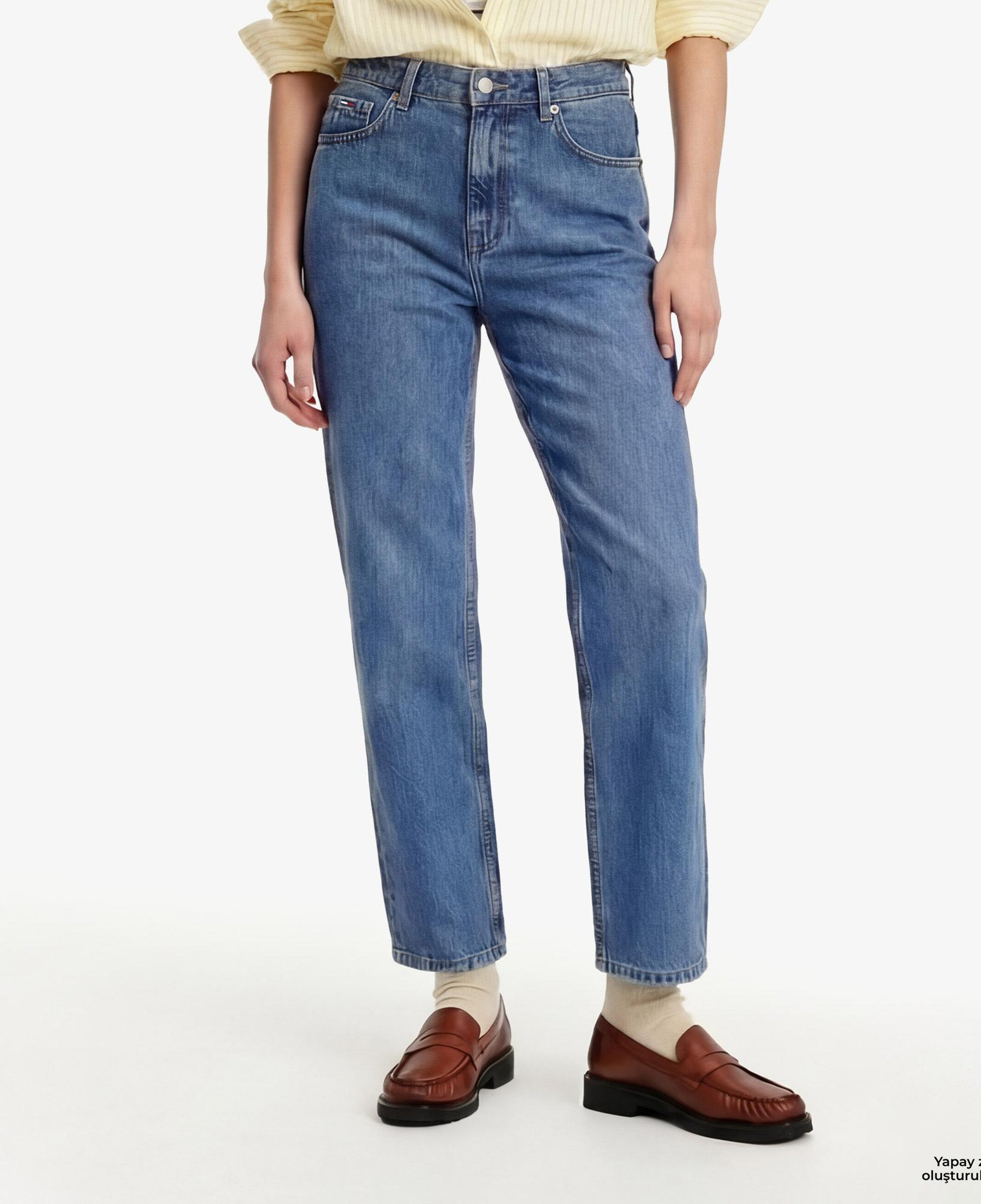 Tommy Hilfiger Authentic Wash Kadın Mavi Jean