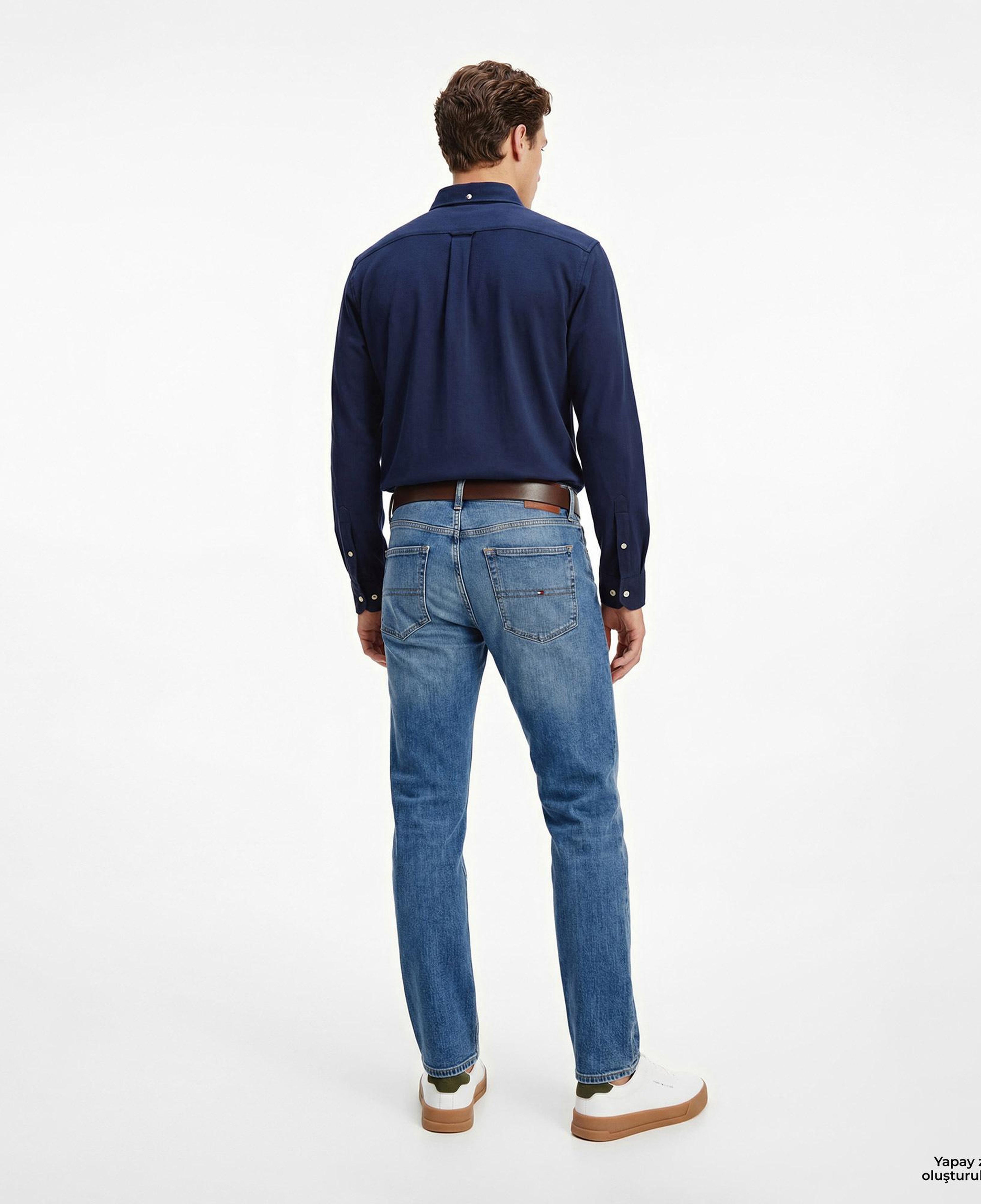 Tommy Hilfiger Core Essentials Erkek Lacivert Gömlek
