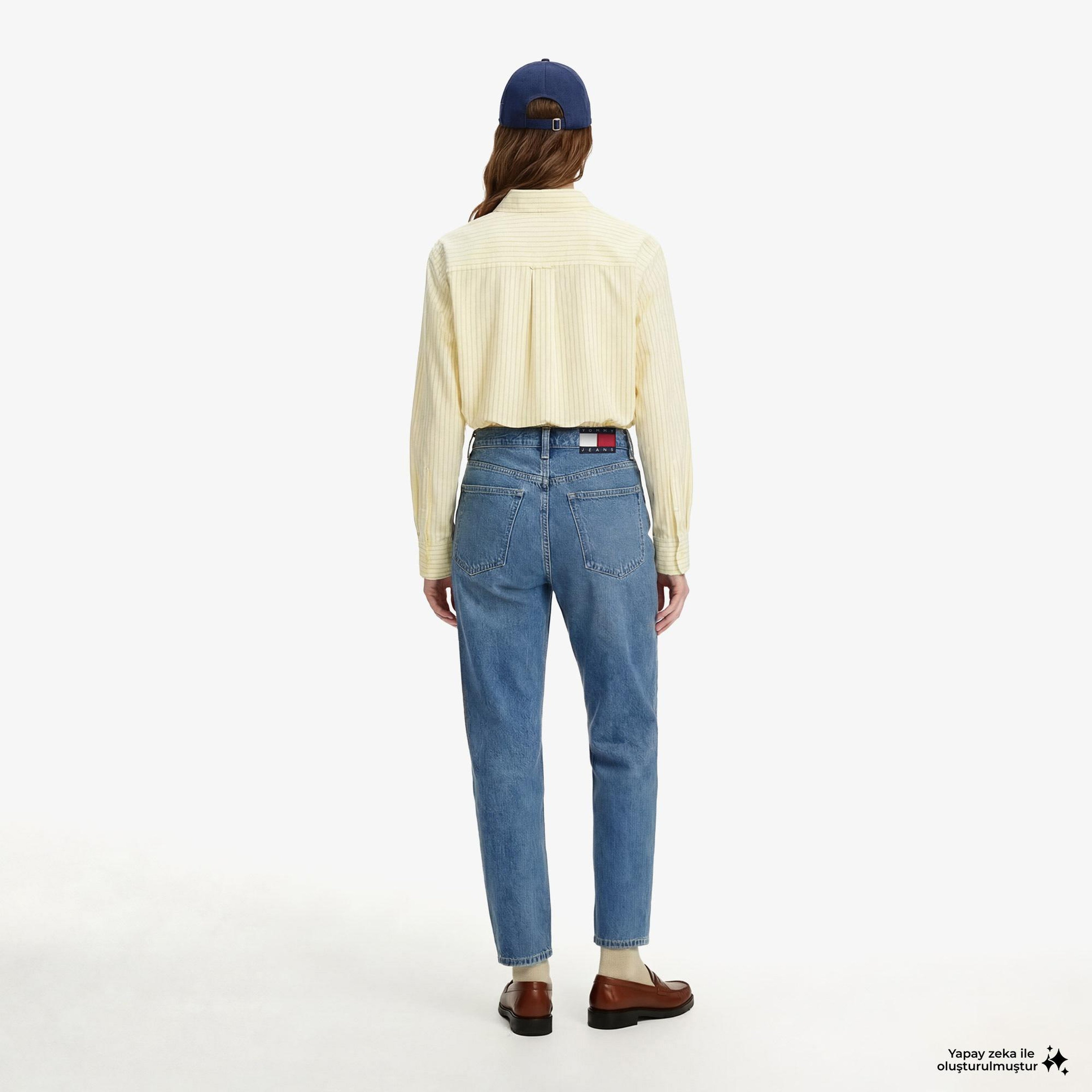 Tommy Hilfiger Authentic Wash Kadın Mavi Jean