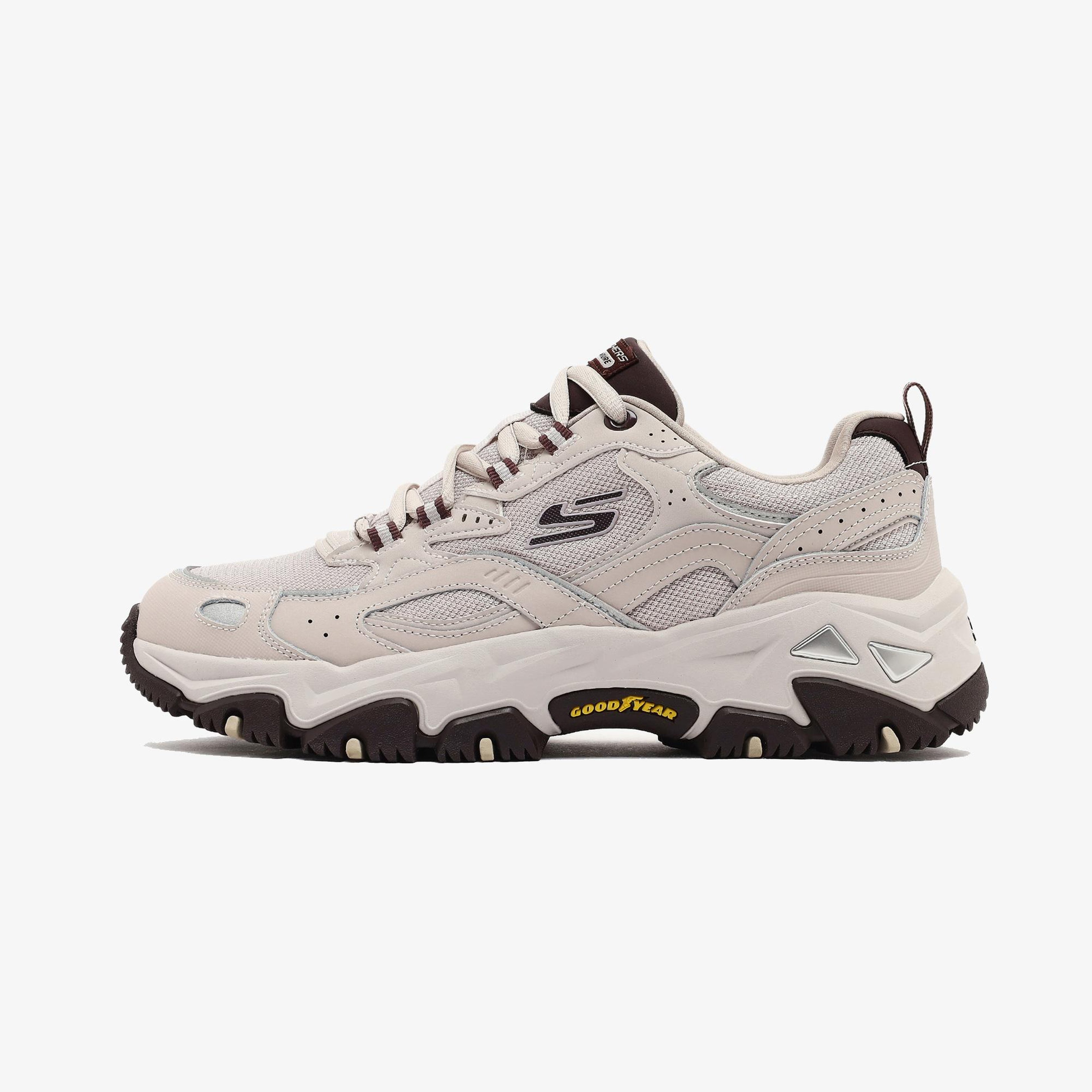 Skechers D'Lites Hiker Erkek Gri Spor Ayakkabı