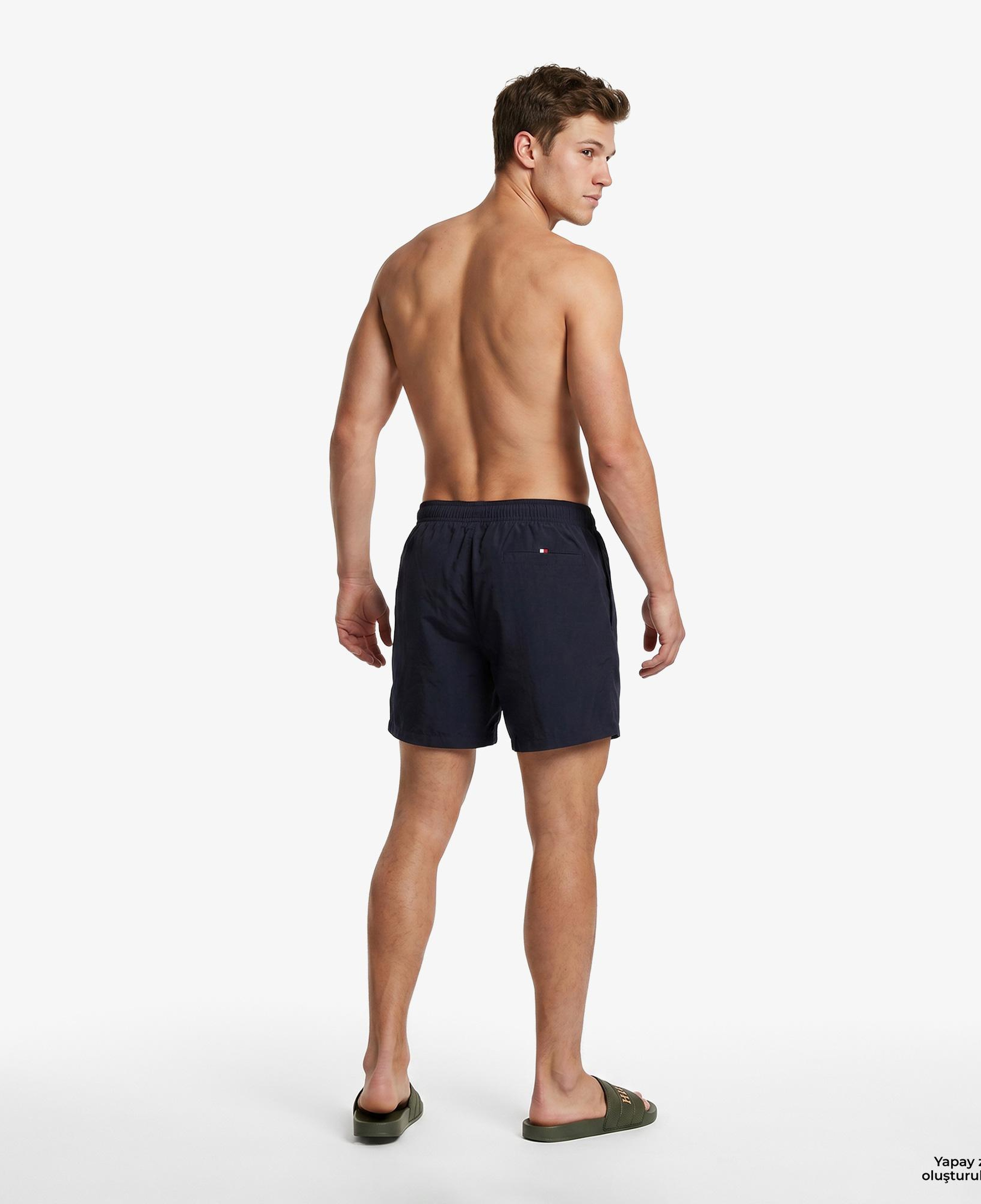 Tommy Hilfiger Original Erkek Lacivert Deniz Şortu