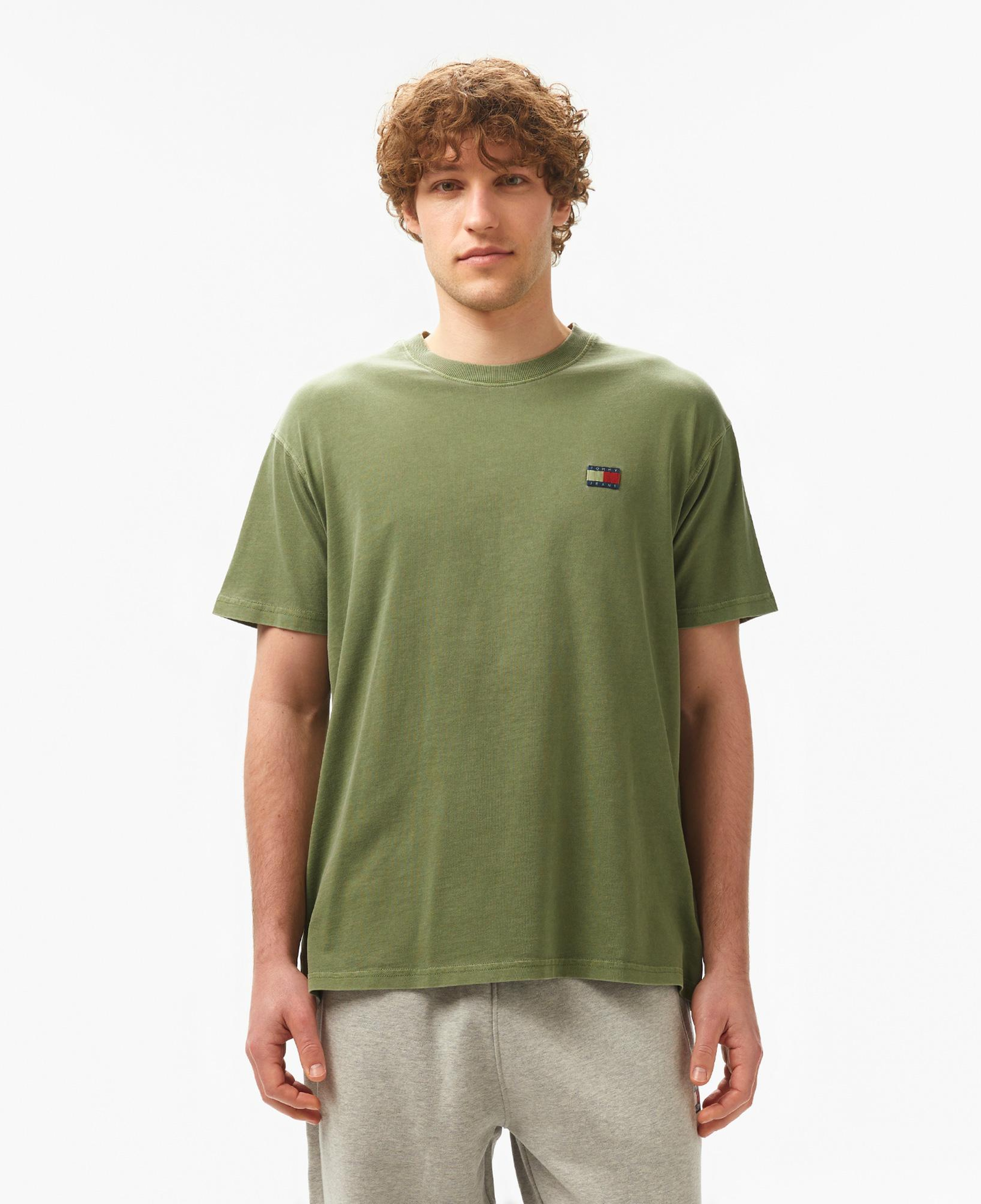 Tommy Jeans Relax Label Erkek Yeşil T-Shirt