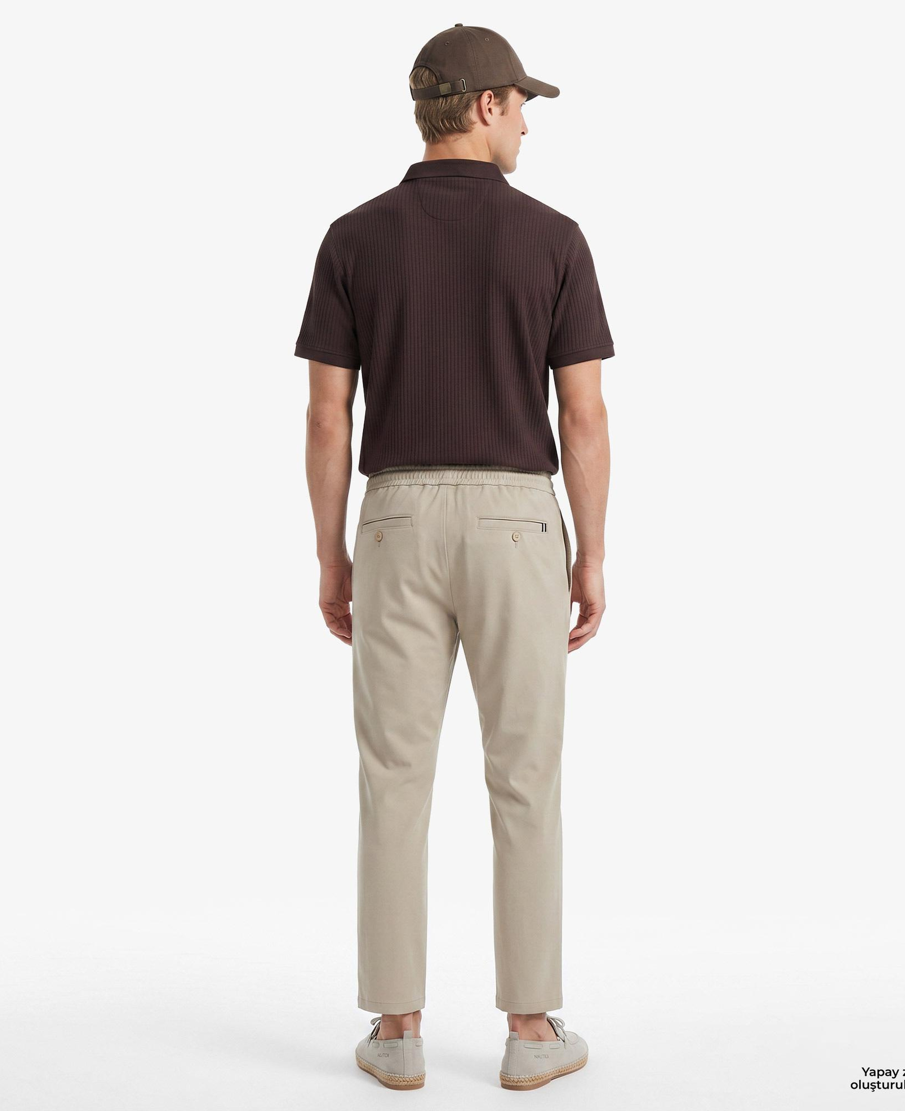 Nautica Erkek Bej Jogger Fit Pantolon