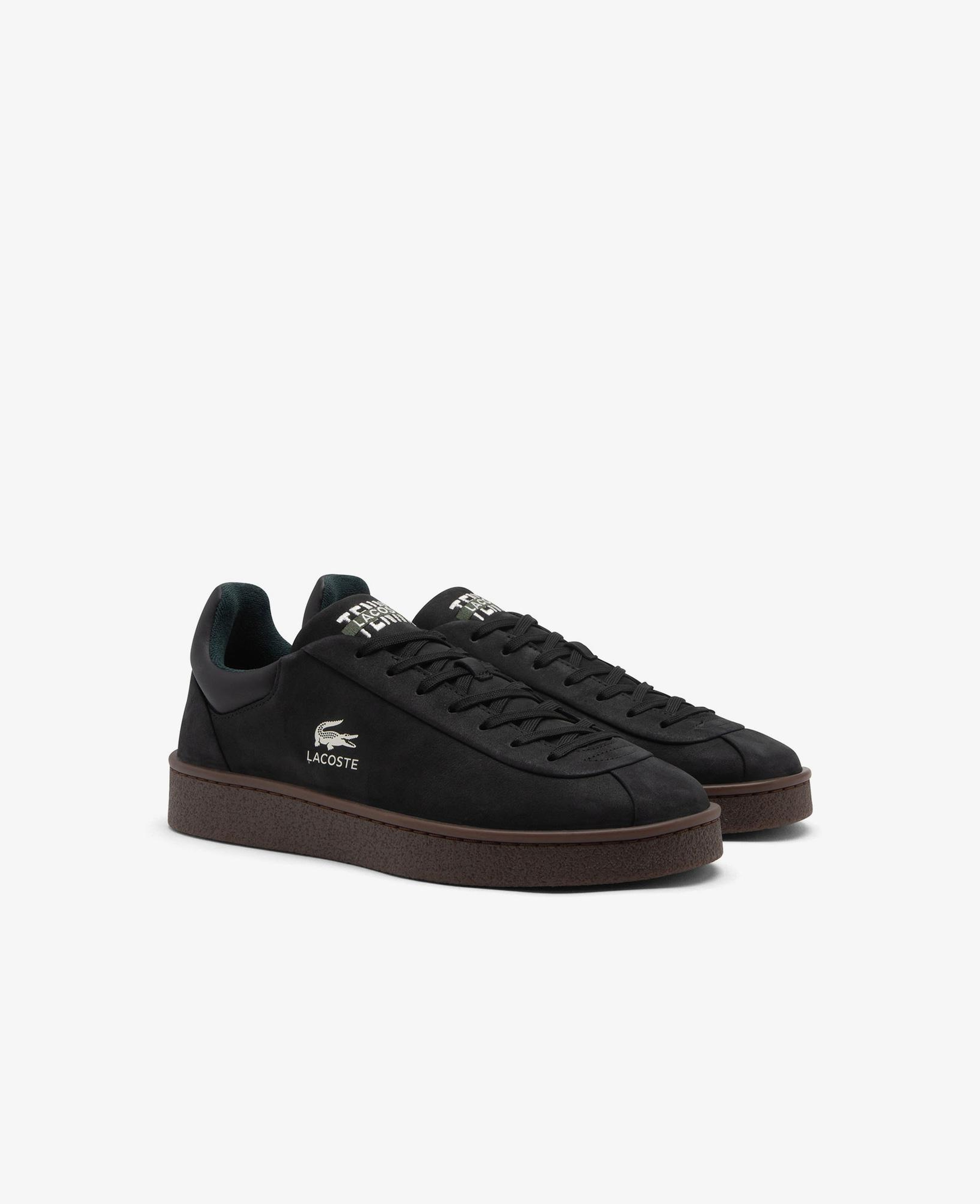 Lacoste Baseshot Premium Erkek Siyah Sneaker