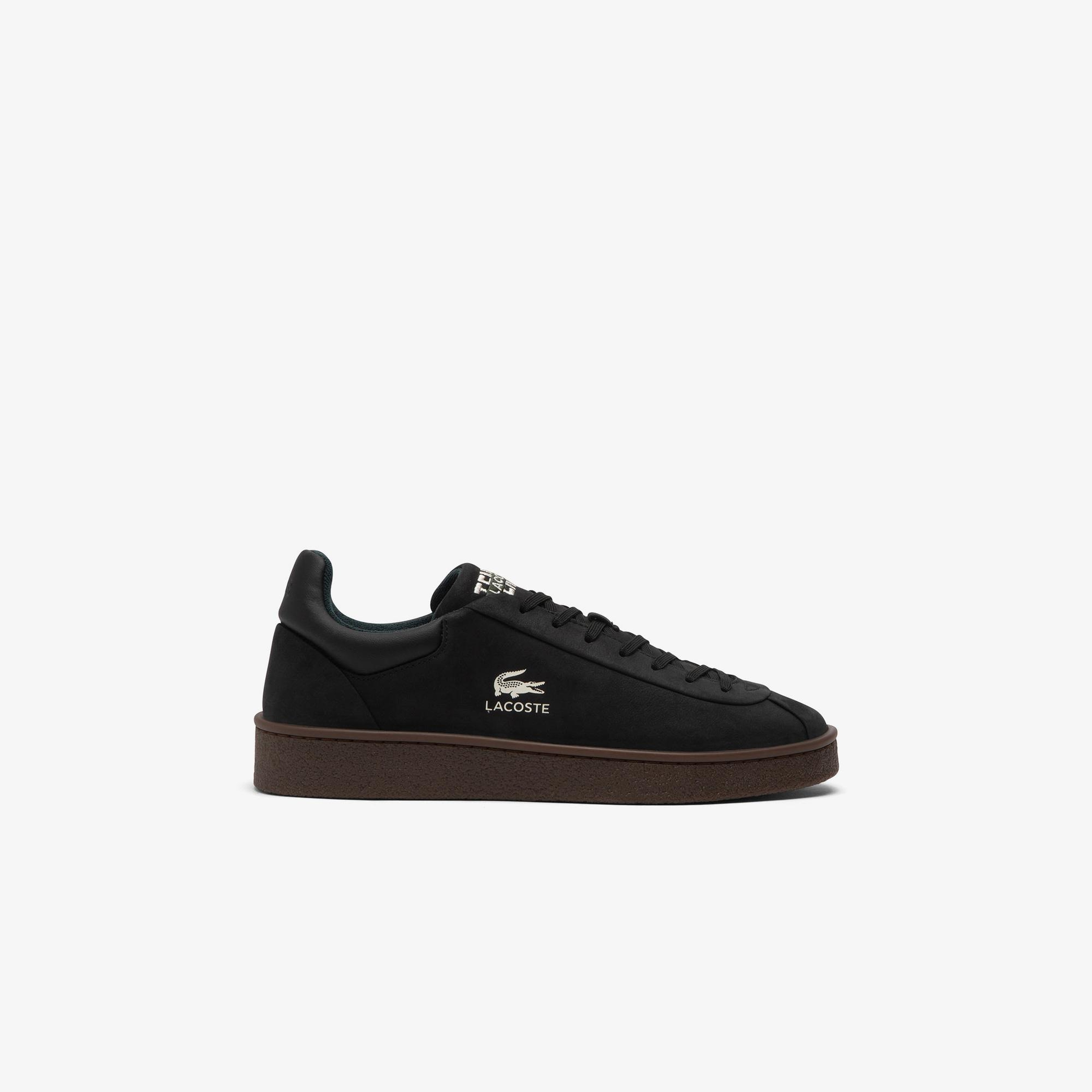 Lacoste Baseshot Premium Erkek Siyah Sneaker