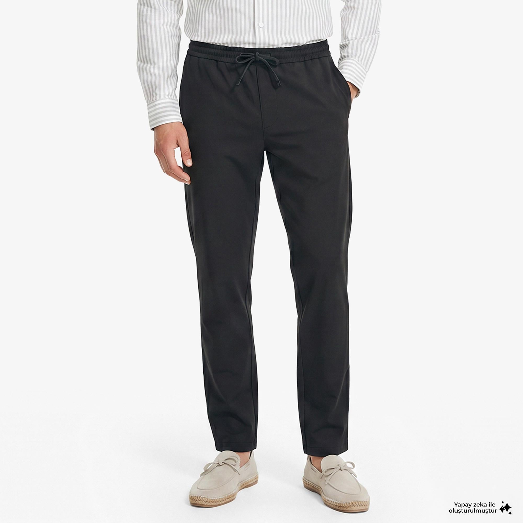 Nautica Erkek Gri Jogger Fit Pantolon