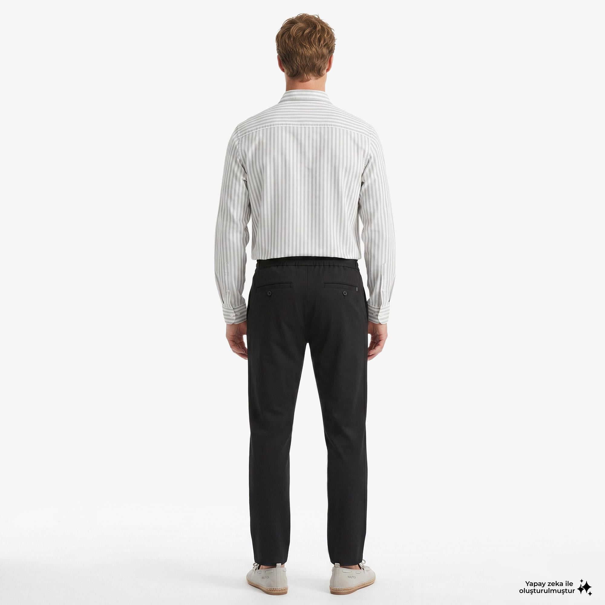Nautica Erkek Gri Jogger Fit Pantolon
