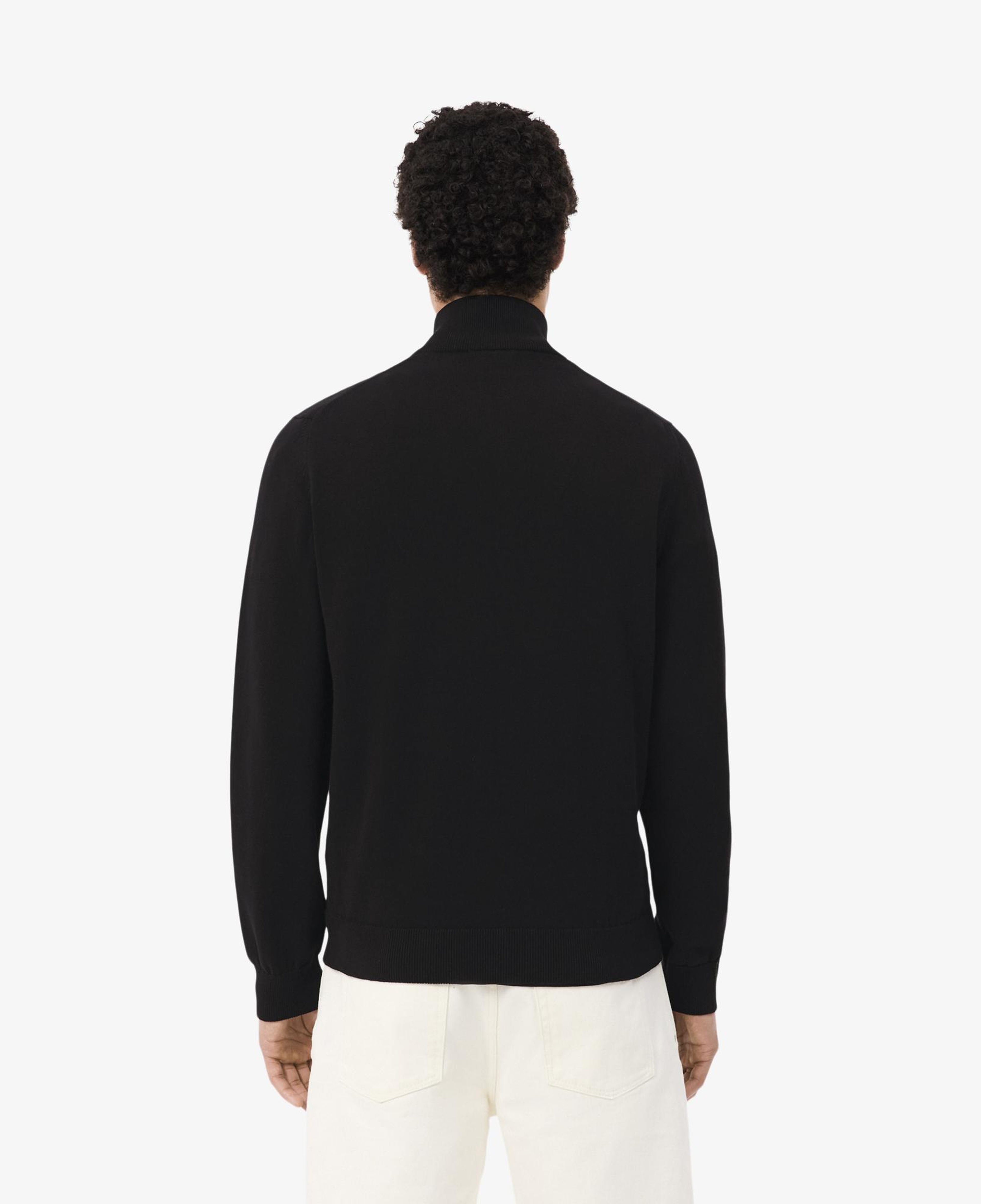 Lacoste Erkek Regular Fit Yarım Fermuarlı Lacivert Kazak