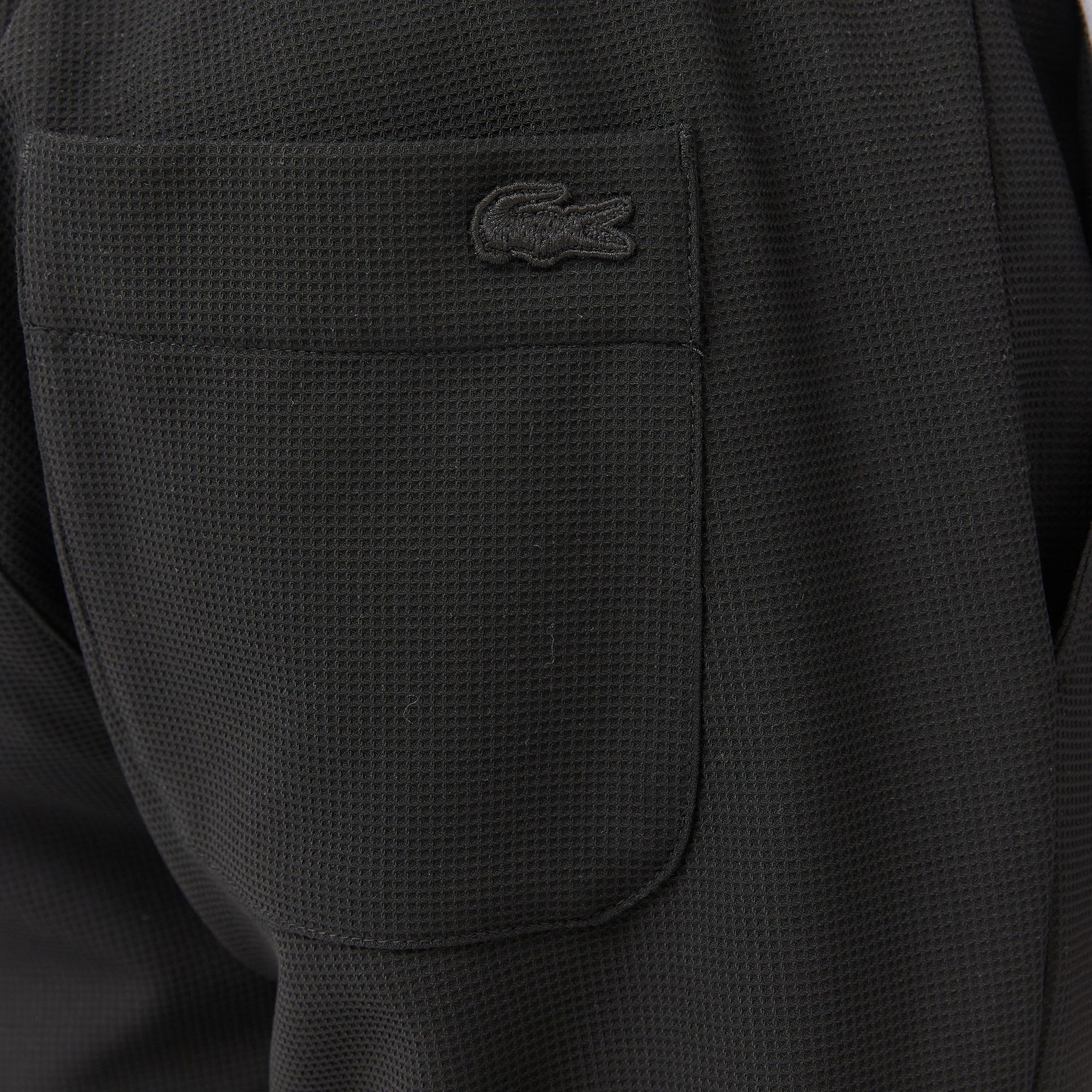 Erkek Tapered Fit Siyah Pantolon