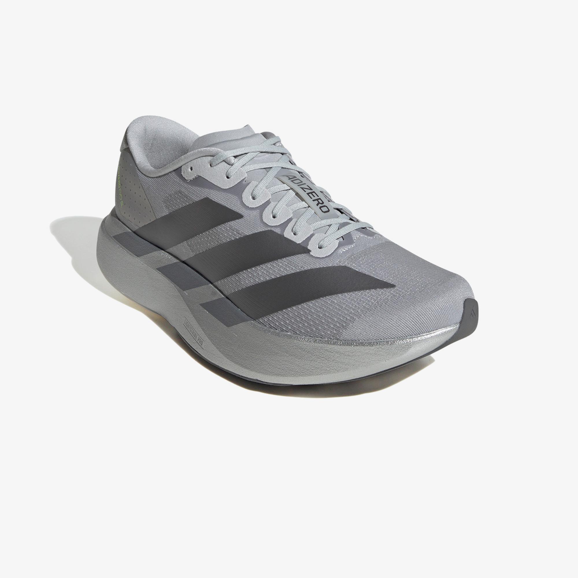 adidas Adizero Evo Sl Erkek Gri Koşu Ayakkabısı