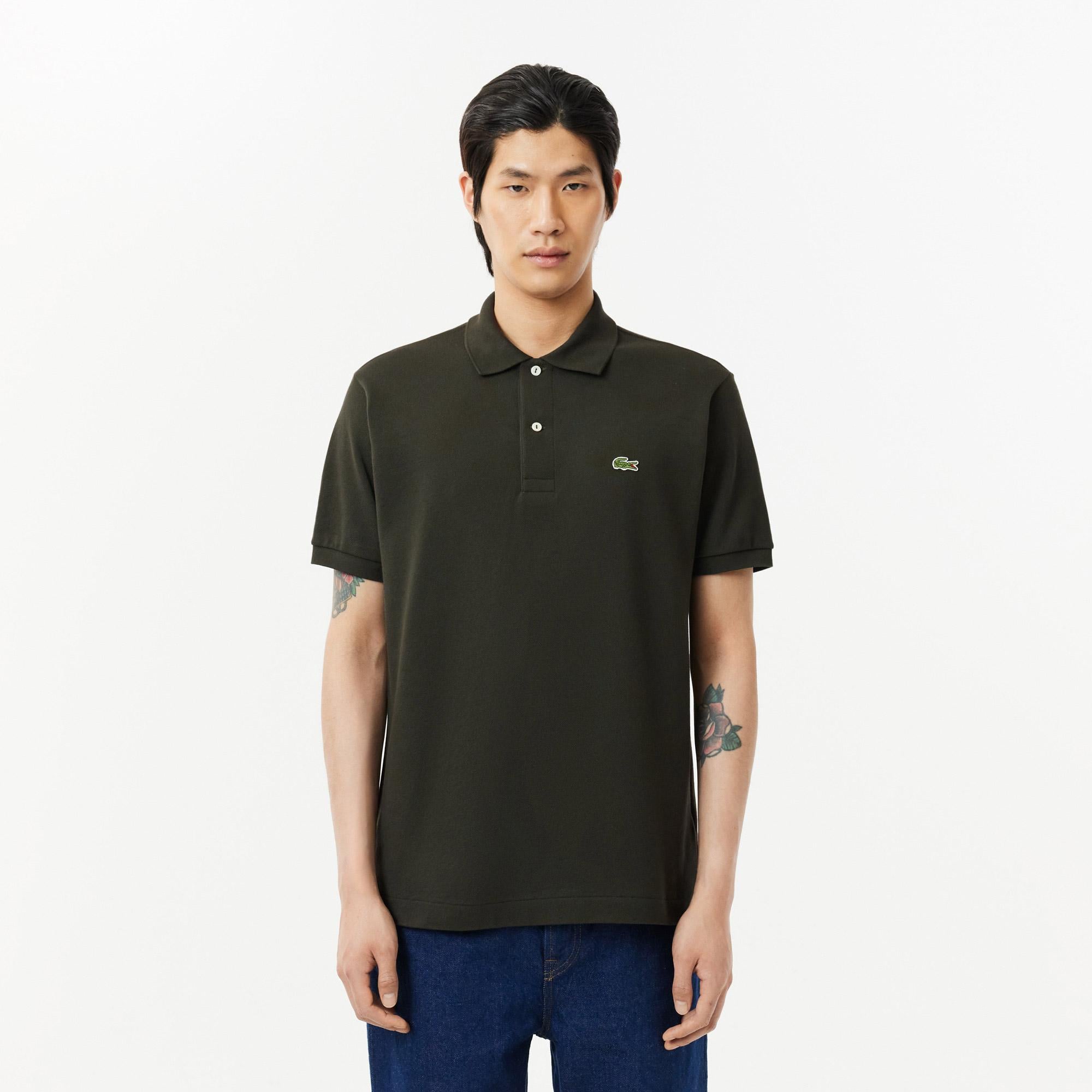Lacoste L.12.12 Classic Fit Erkek Haki Polo