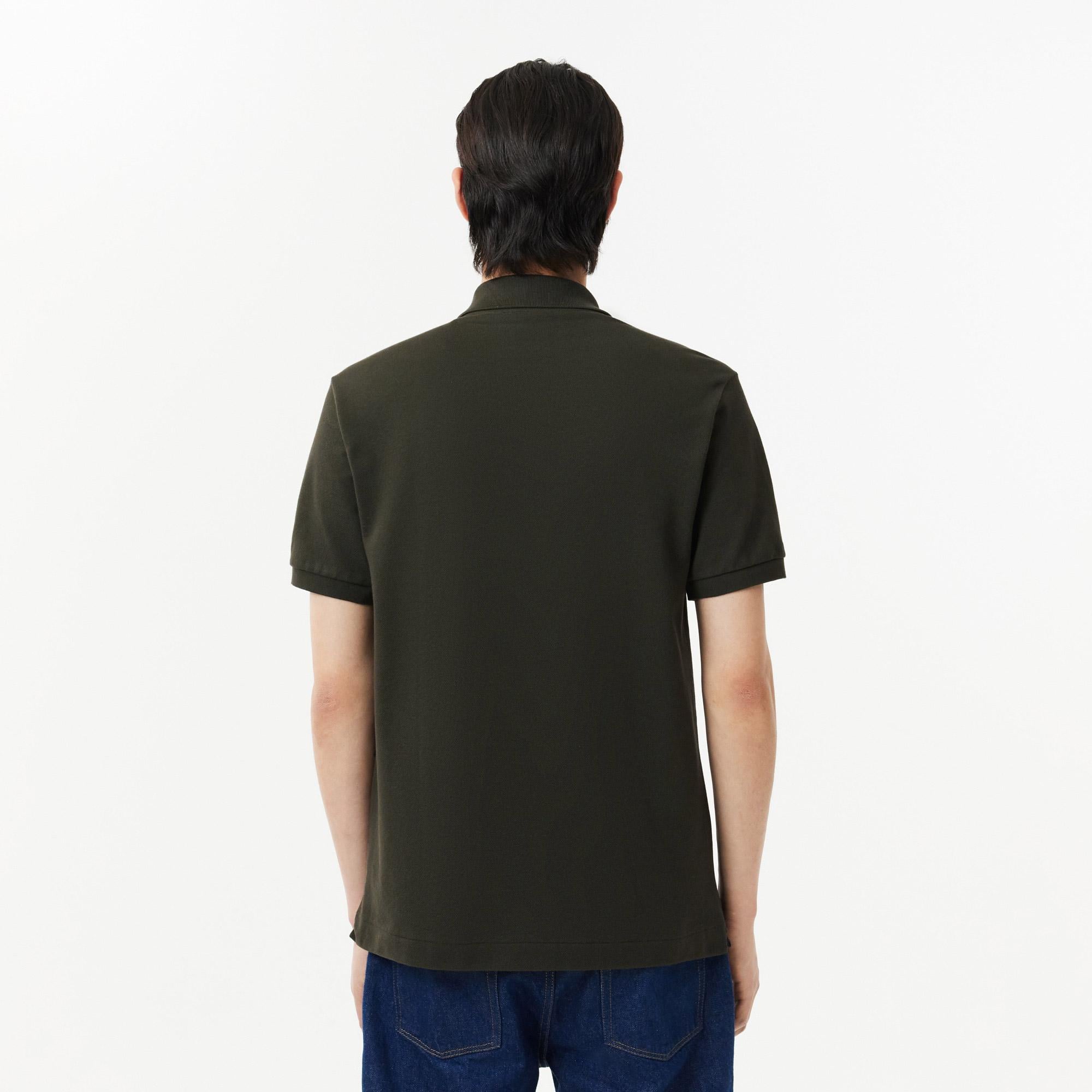 Lacoste L.12.12 Classic Fit Erkek Haki Polo