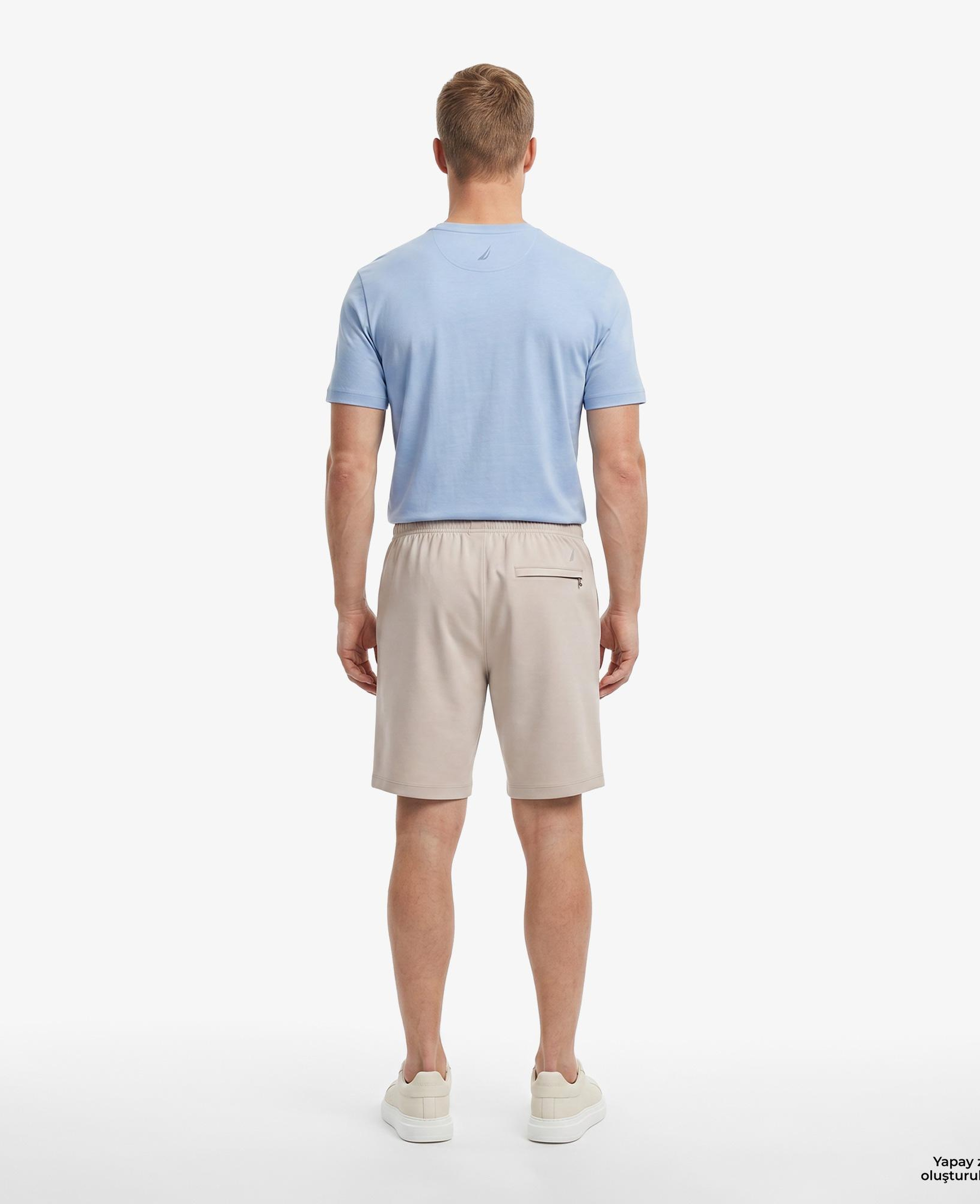 Nautica Erkek Bej Regular Fit Şort