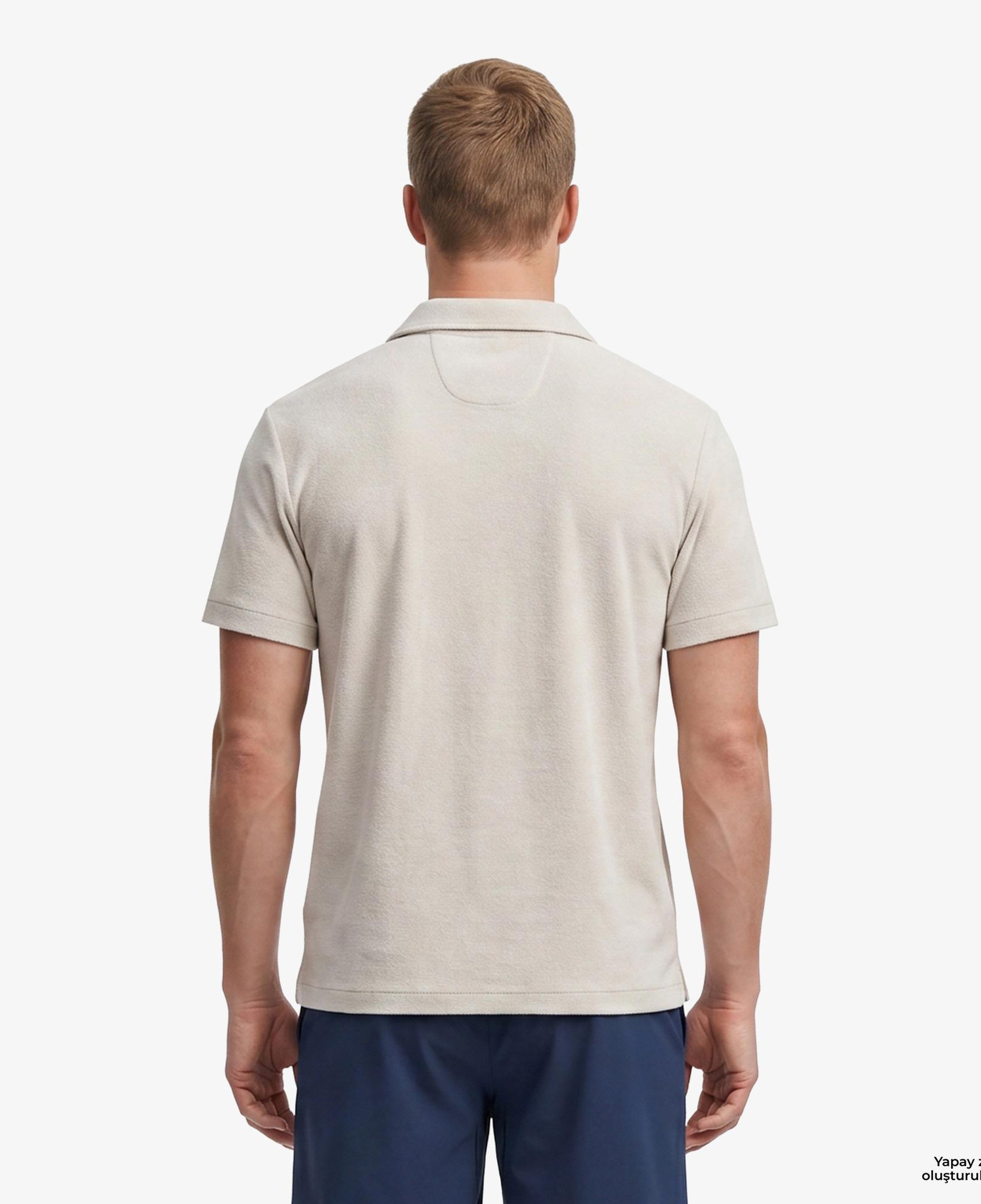 Nautica Erkek Gri Regular Fit Kısa Kollu Gömlek