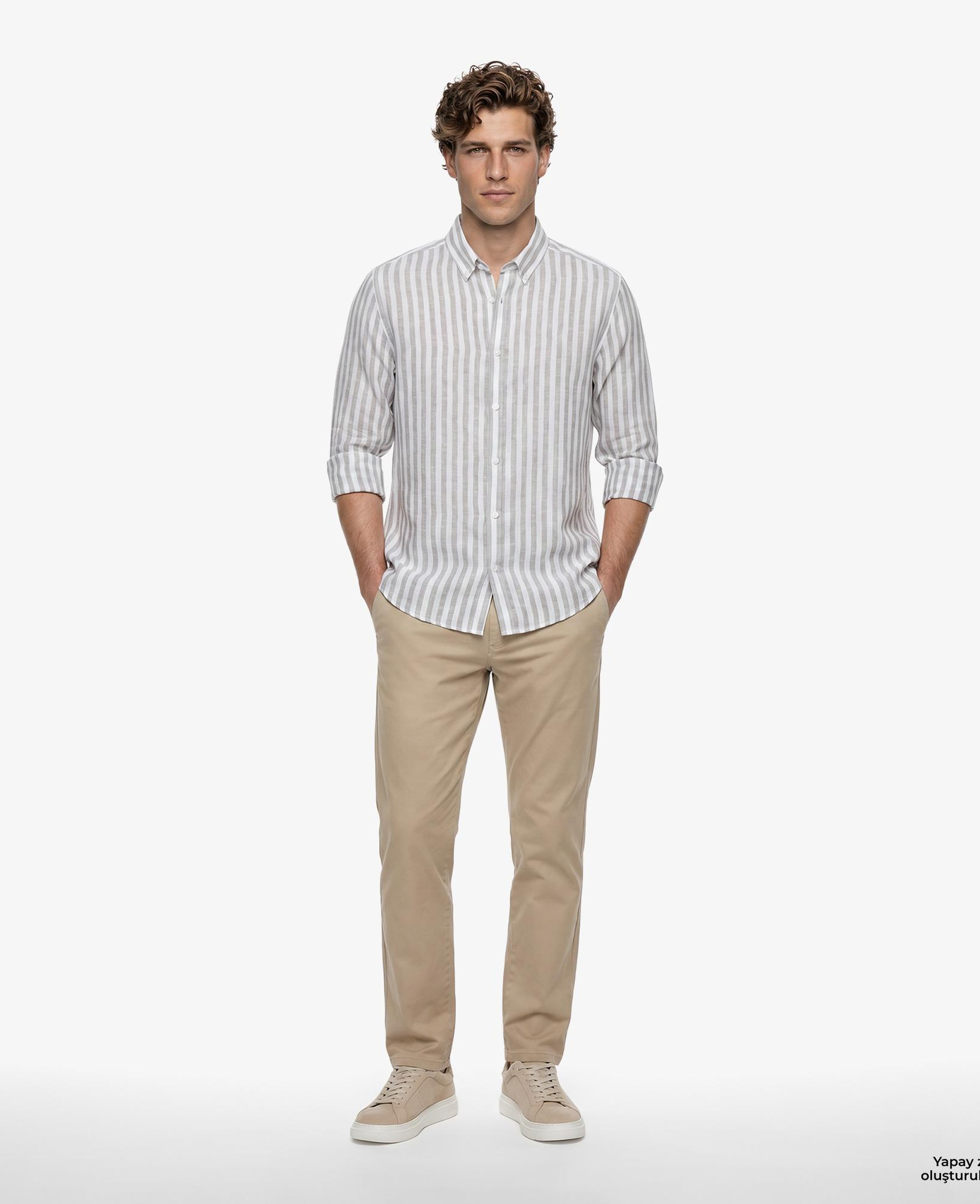 Nautica Erkek Kahverengi Regular Fit Pantolon