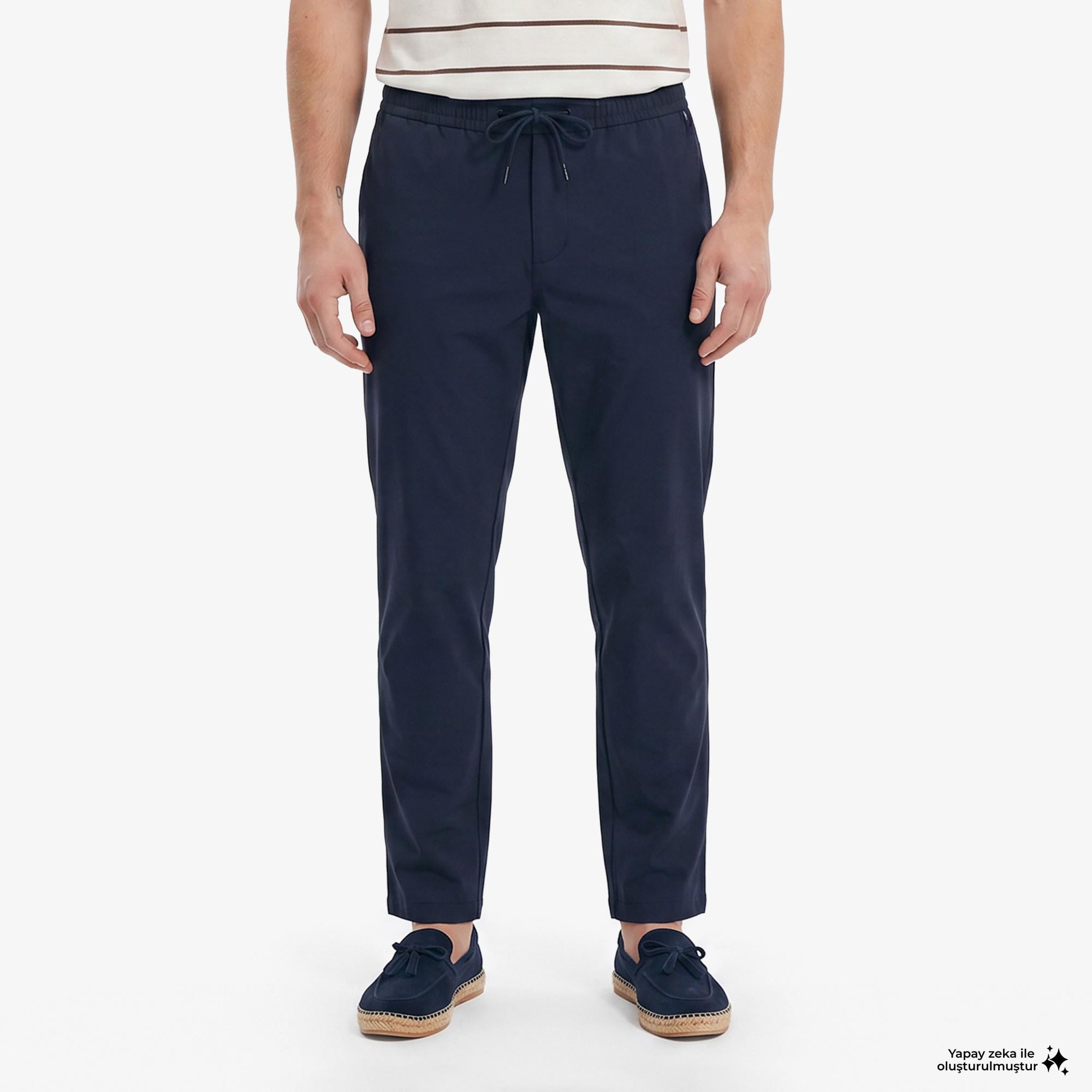 Nautica Erkek Lacivert Slim Fit Pantolon