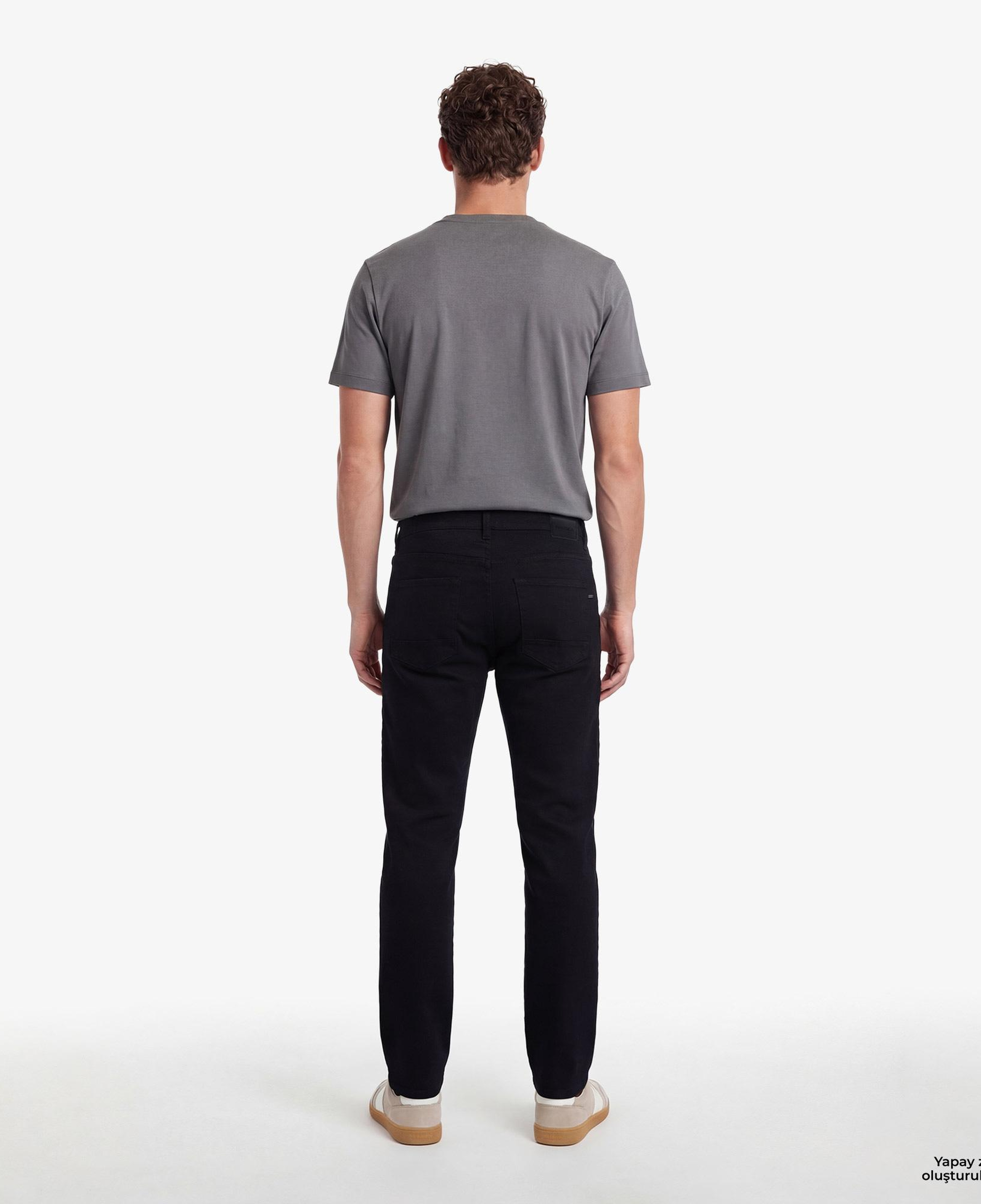 Nautica Erkek Siyah Tapered Denim Pantolon