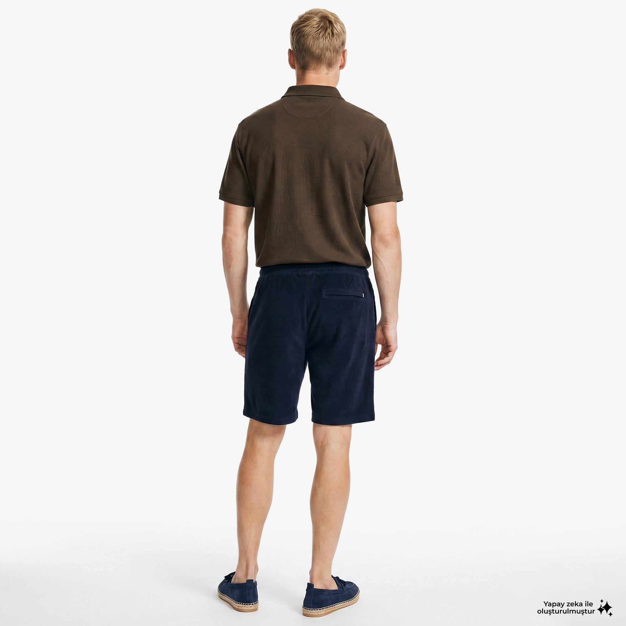 Nautica Erkek Lacivert Regular Fit Şort