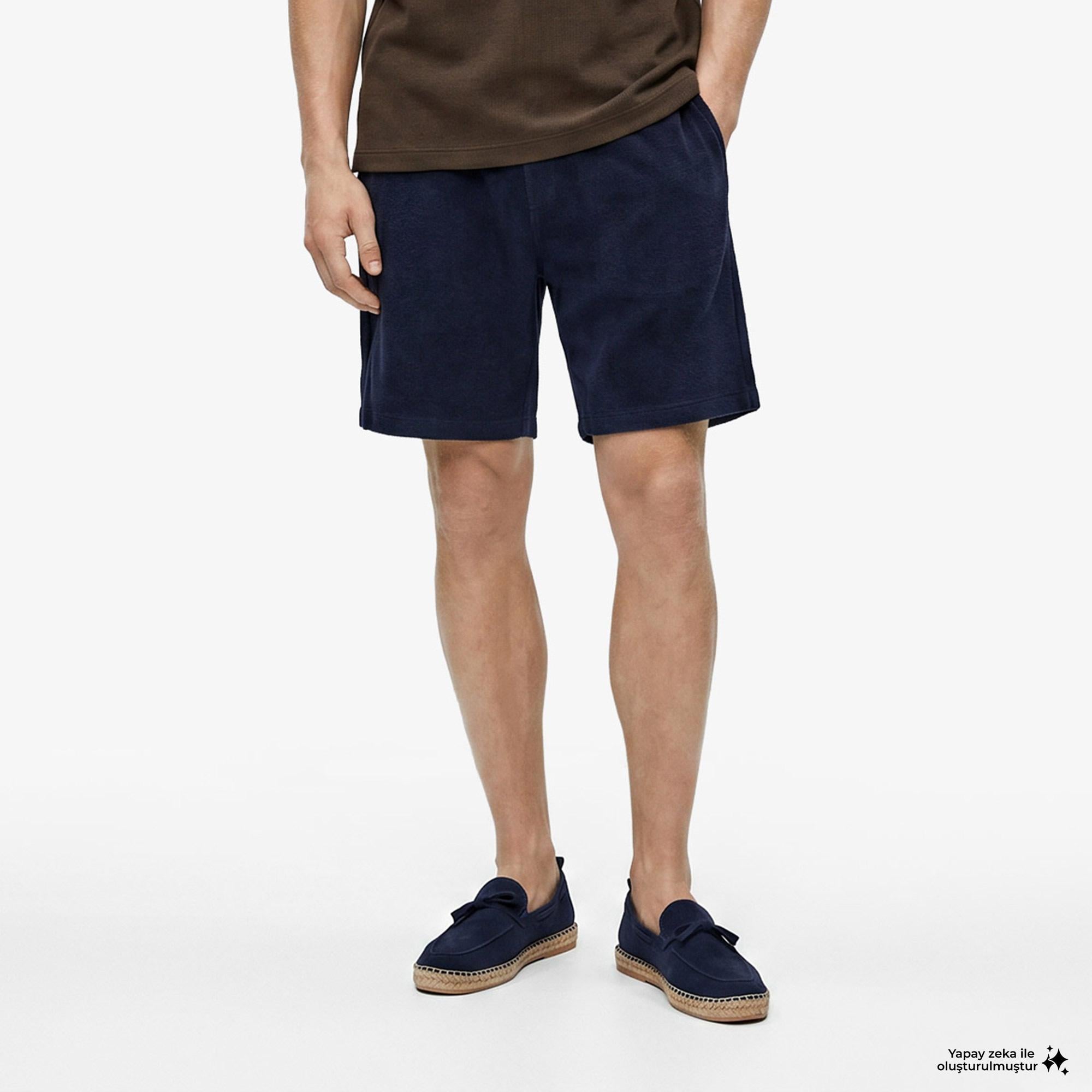 Nautica Erkek Lacivert Regular Fit Şort