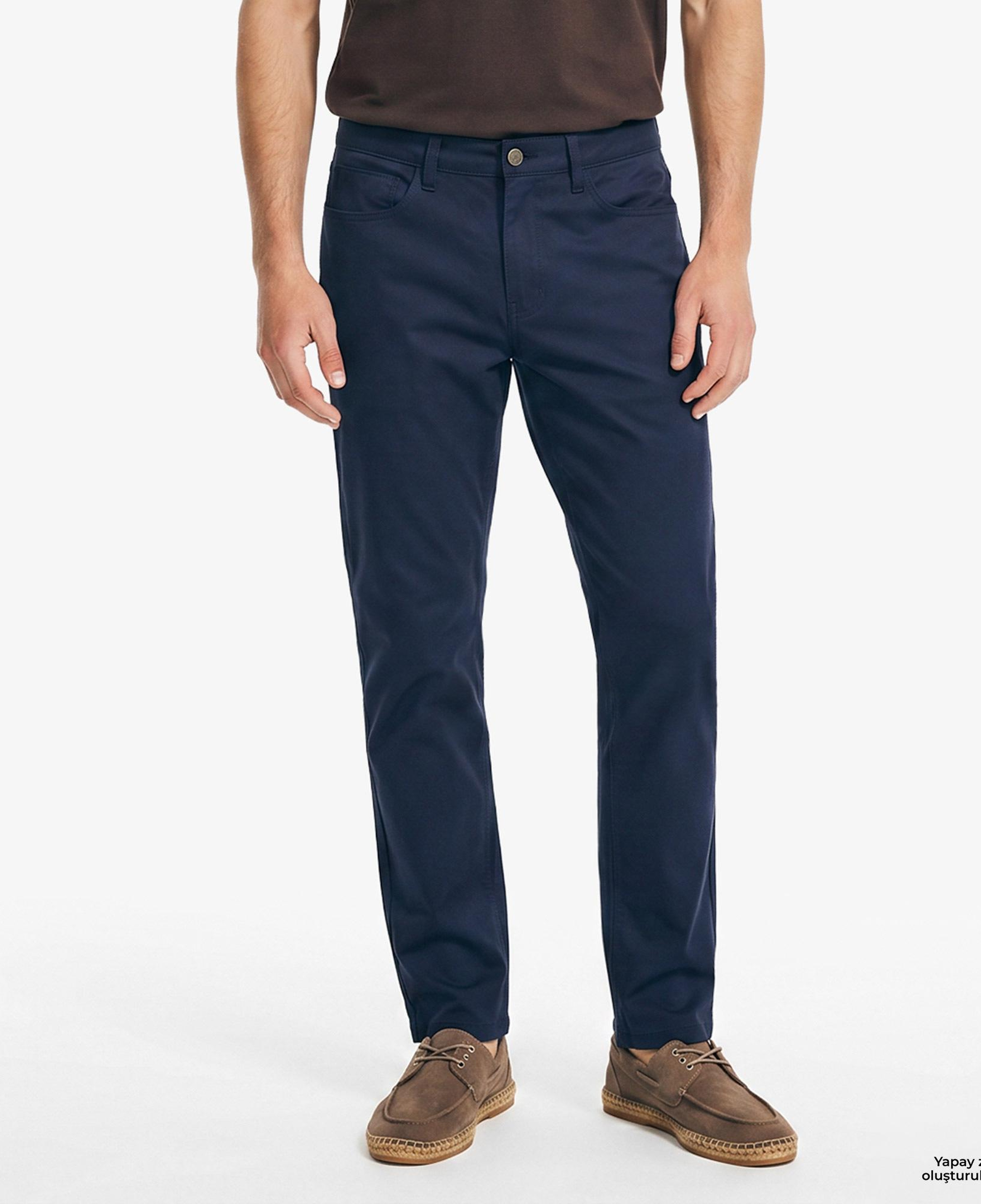 Nautica Erkek Lacivert Slim Fit Pantolon