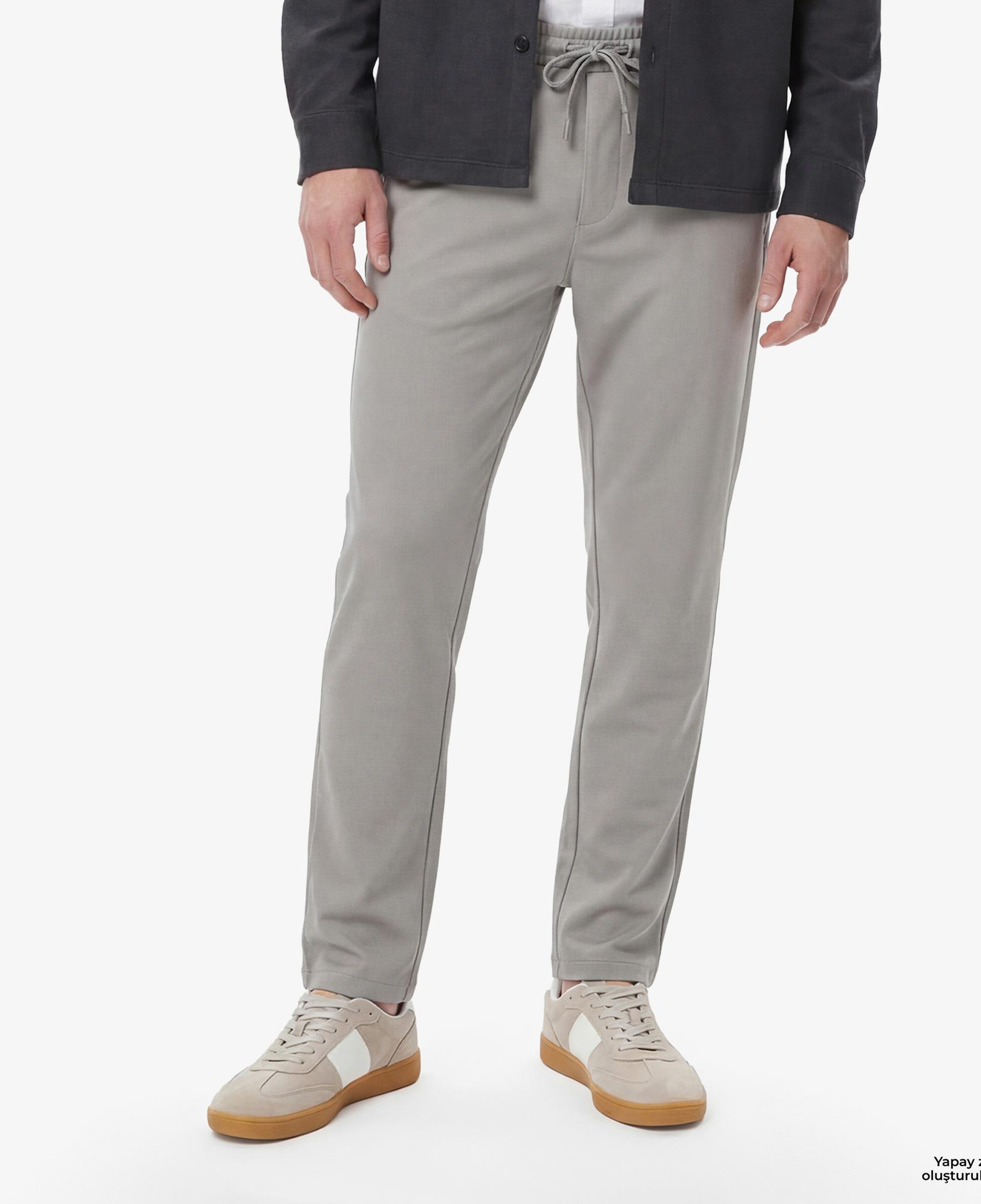 Nautica Erkek Gri Slim Fit Pantolon