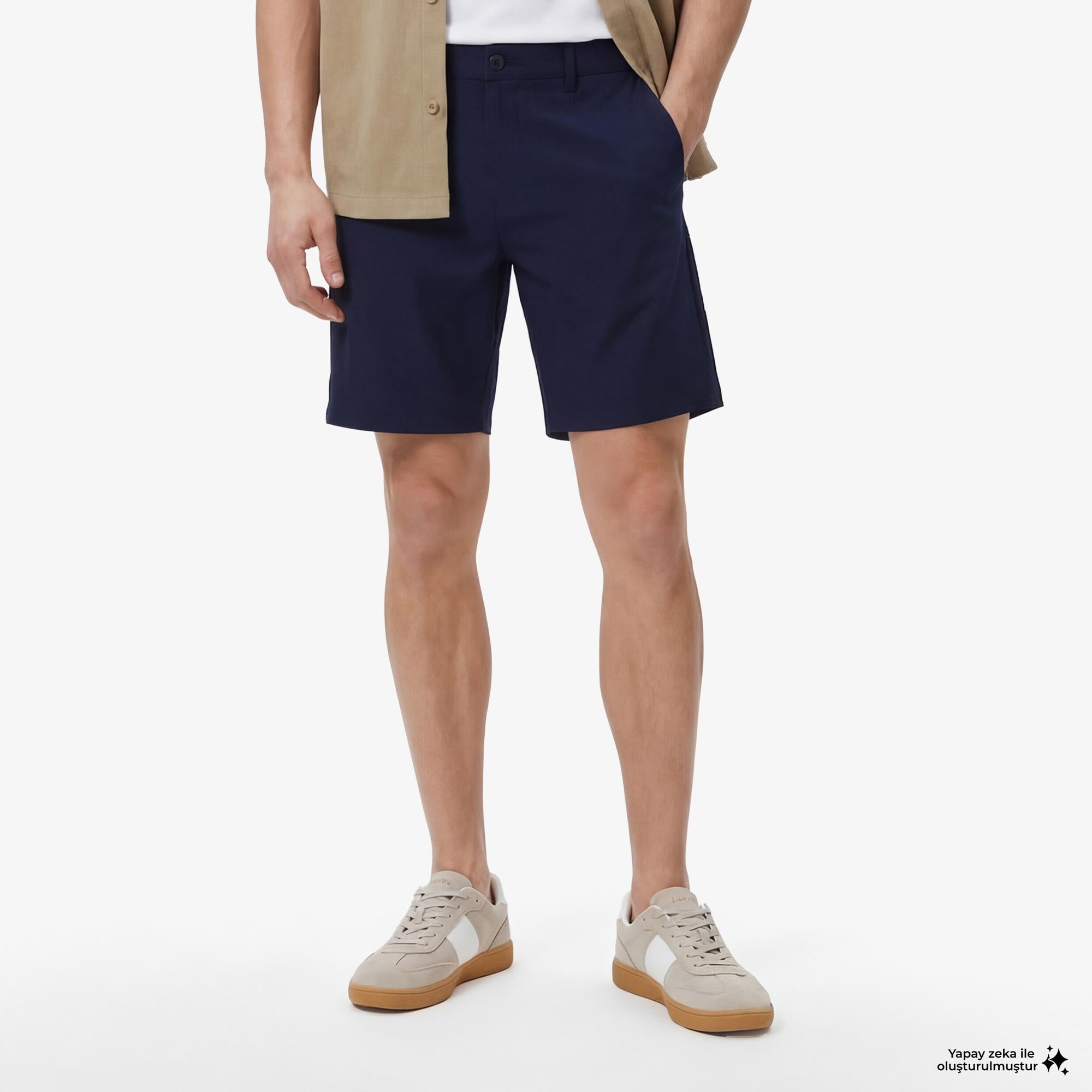 Nautica Erkek Lacivert Regular Fit Şort