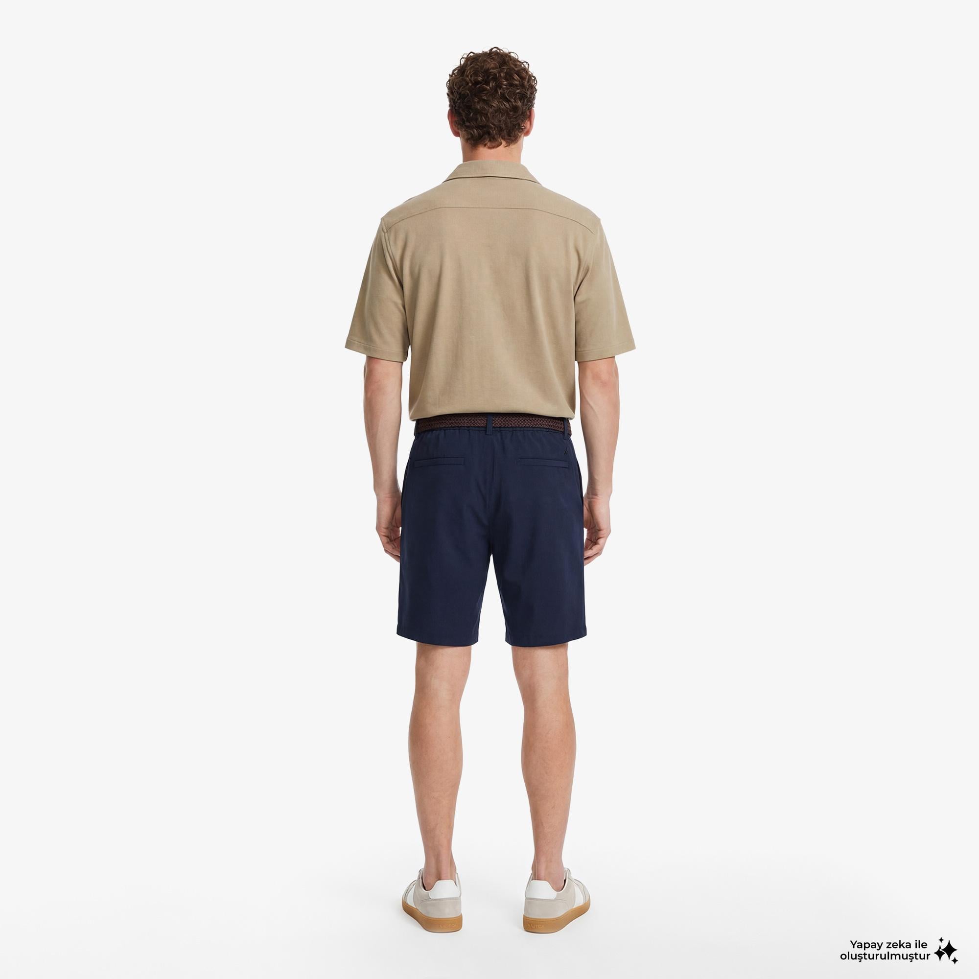 Nautica Erkek Lacivert Regular Fit Şort