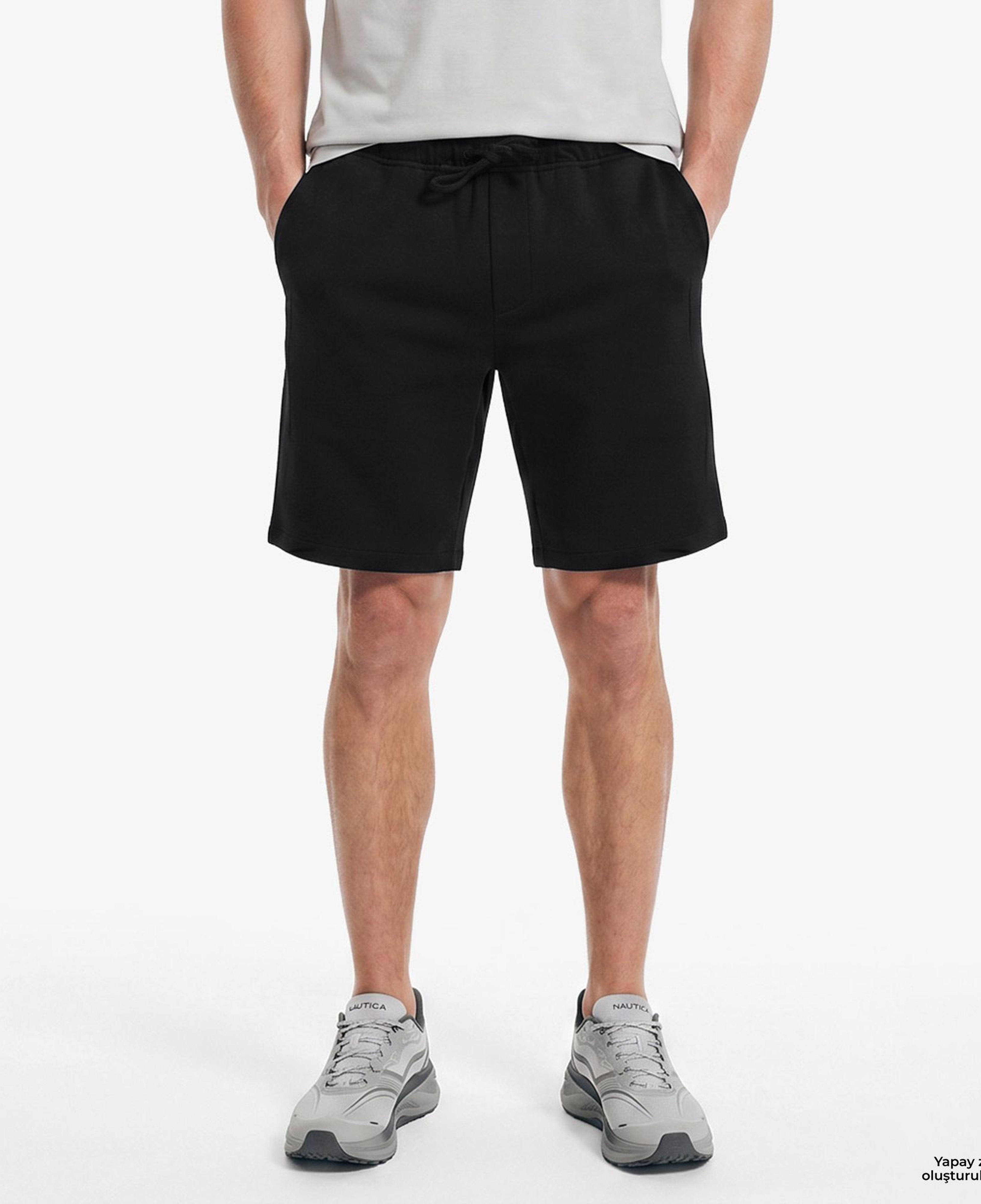 Nautica Erkek Siyah Regular Fit Şort