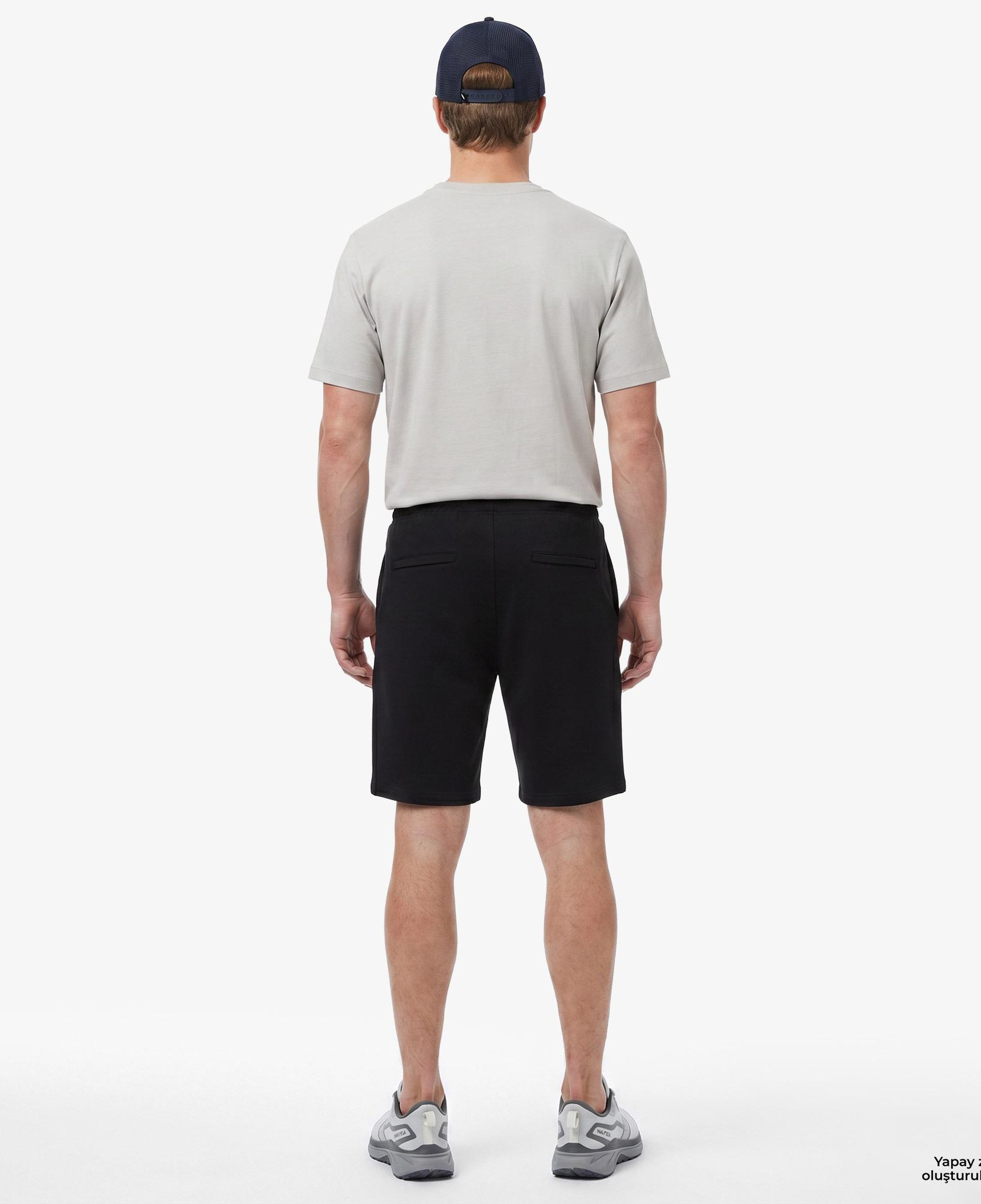 Nautica Erkek Siyah Regular Fit Şort