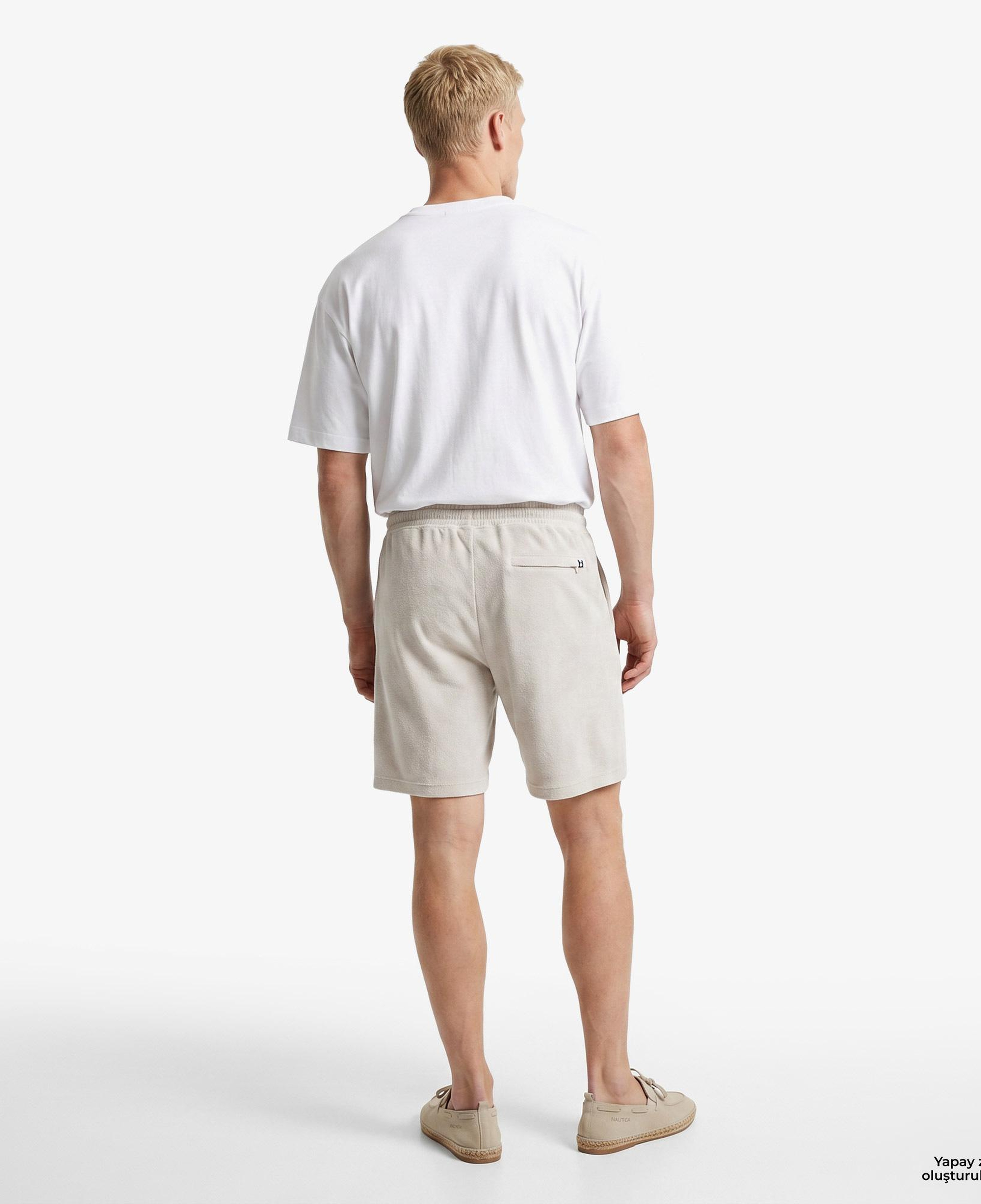Nautica Erkek Gri Regular Fit Şort