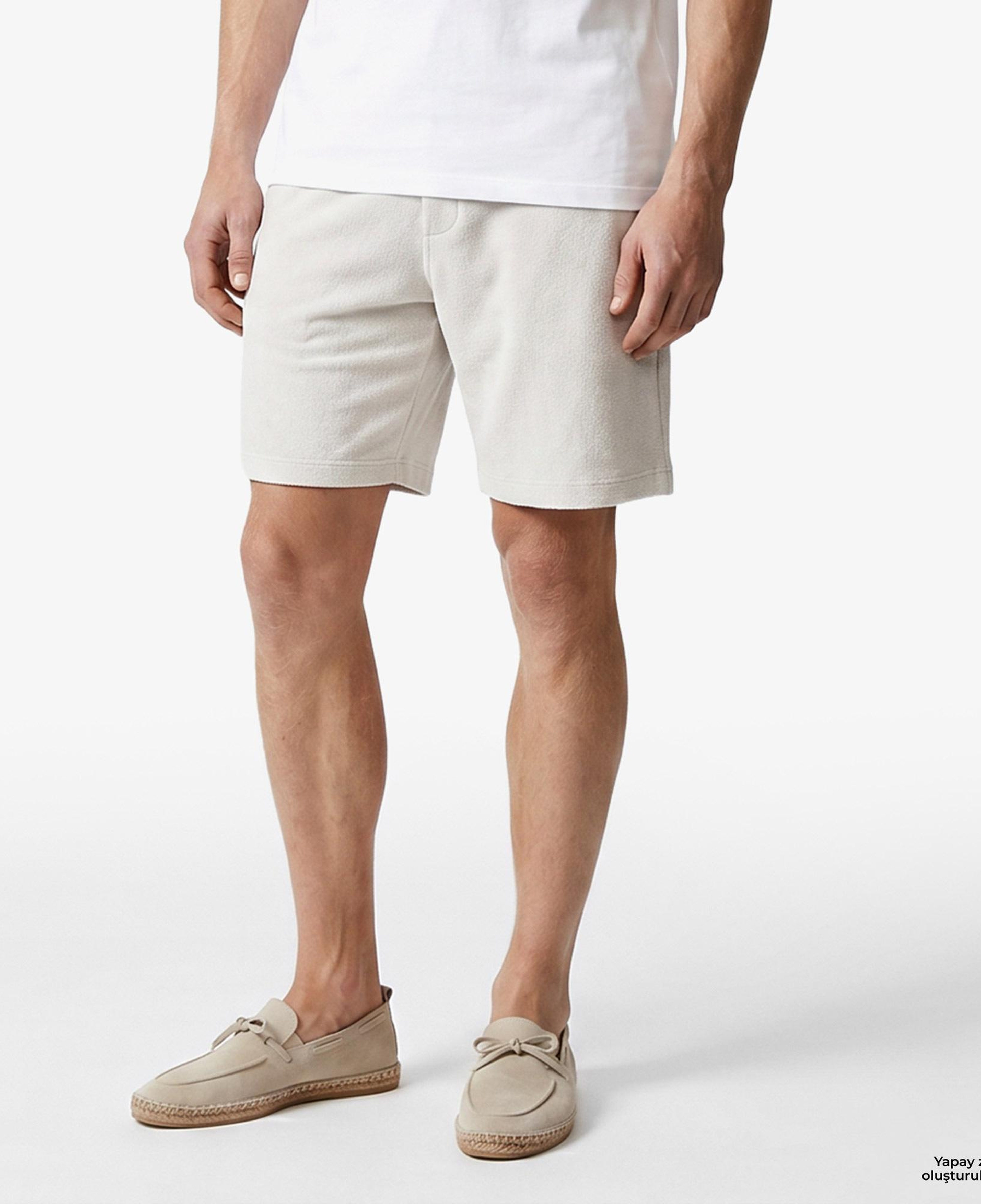 Nautica Erkek Gri Regular Fit Şort