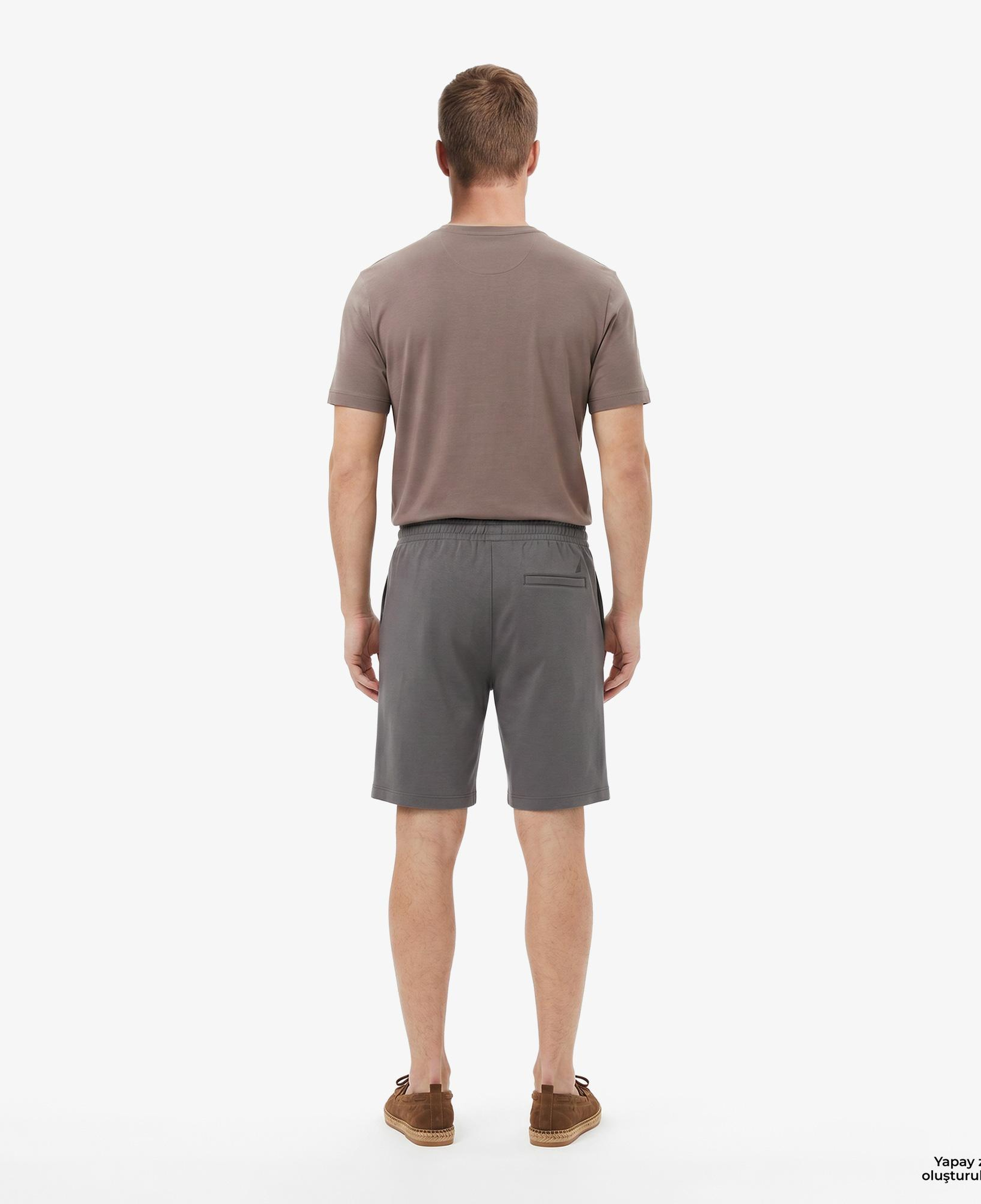 Nautica Erkek Gri Regular Fit Şort
