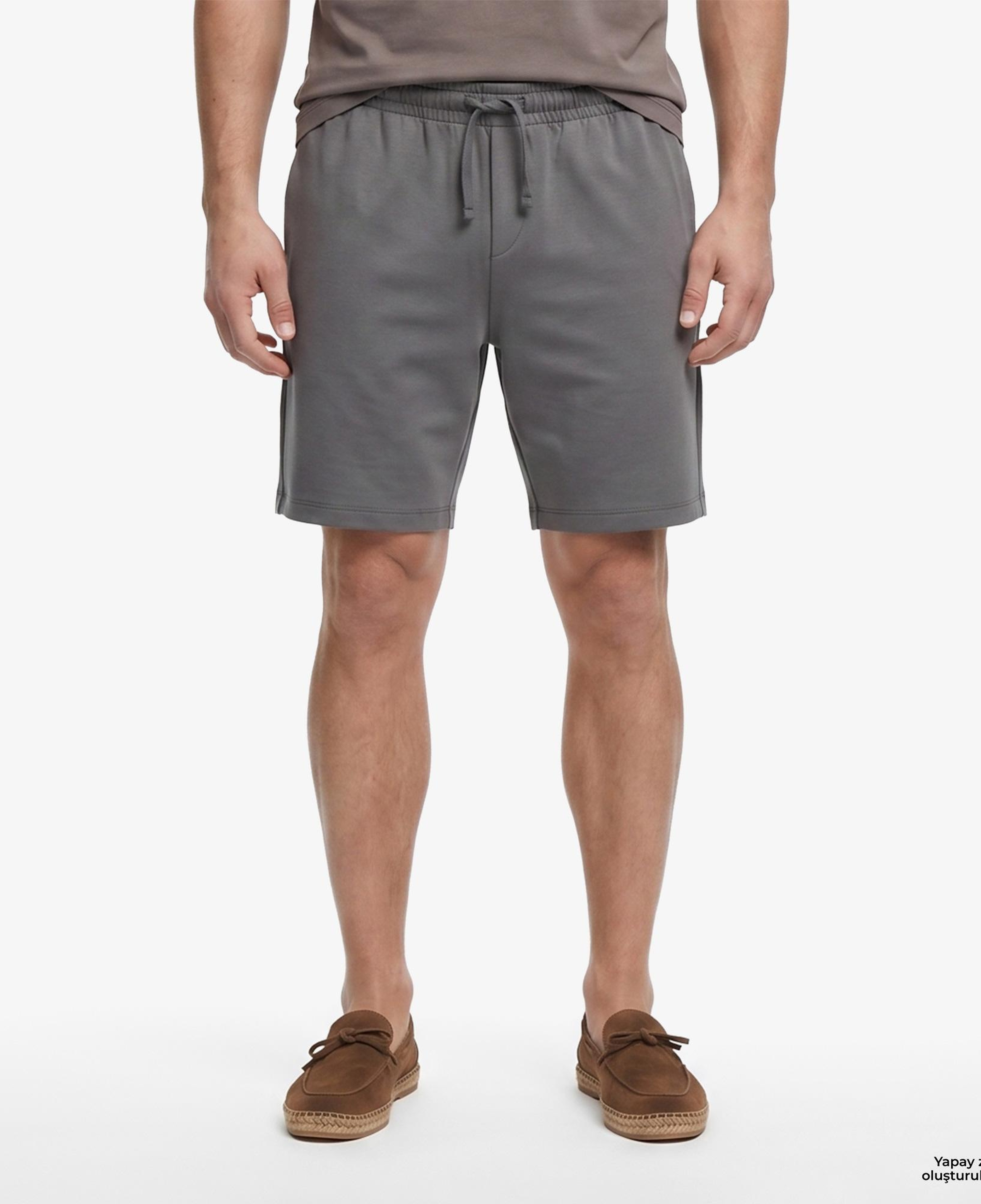 Nautica Erkek Gri Regular Fit Şort