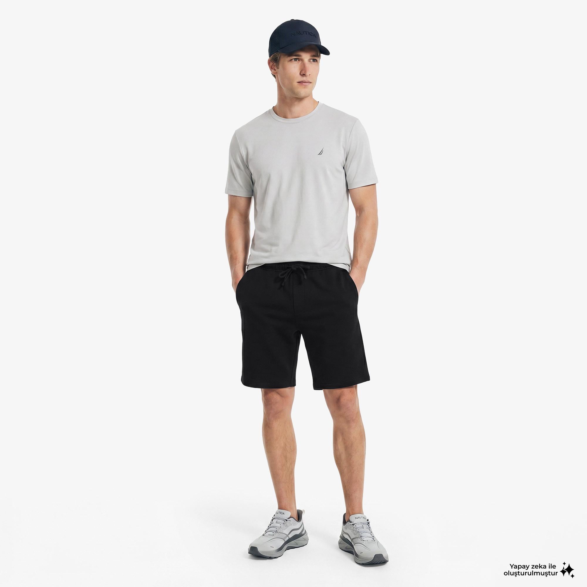 Nautica Erkek Siyah Regular Fit Şort
