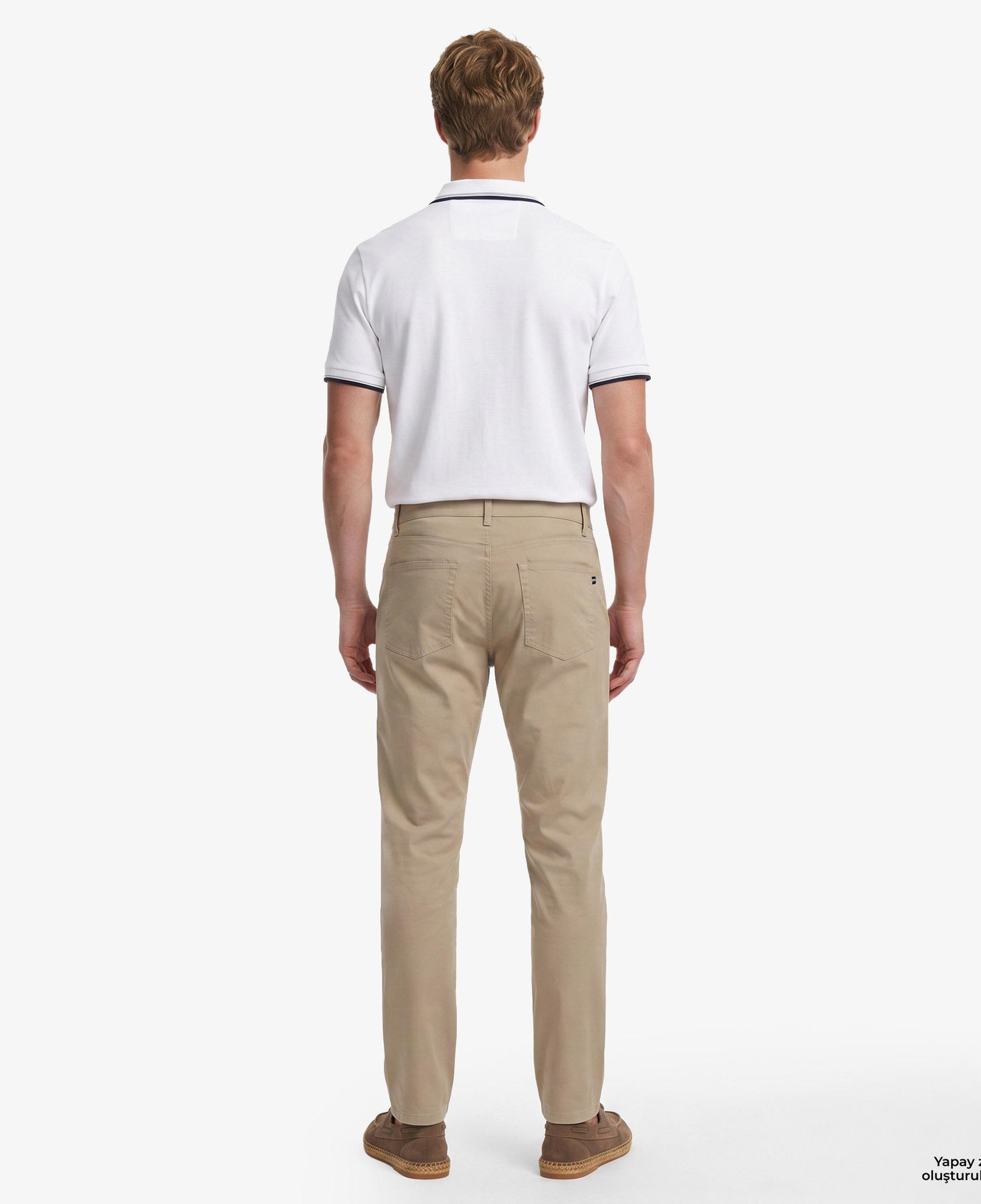 Nautica Erkek Kahverengi Slim Fit Pantolon