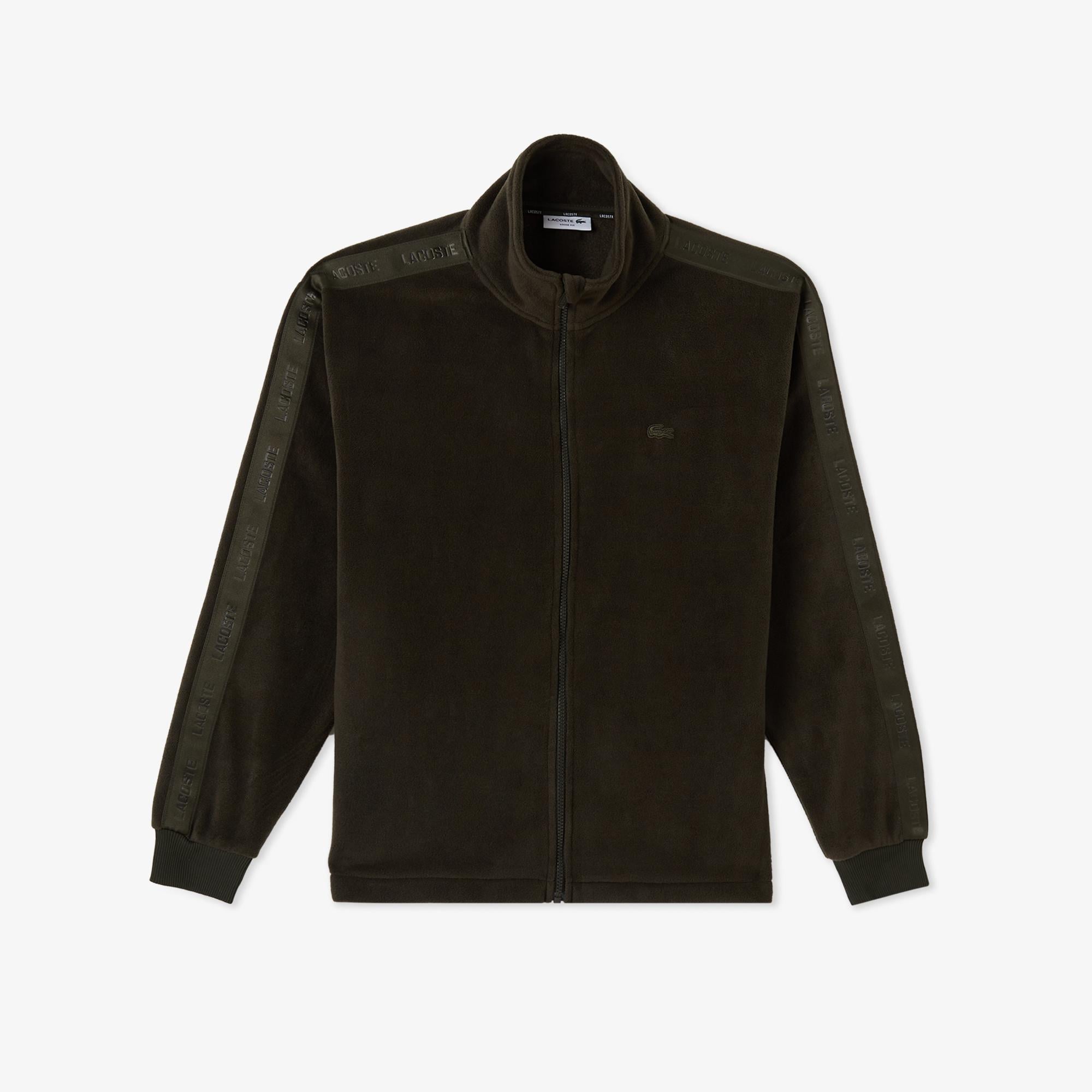 Lacoste Erkek Loose Fit Fermuarlı Haki Sweatshirt