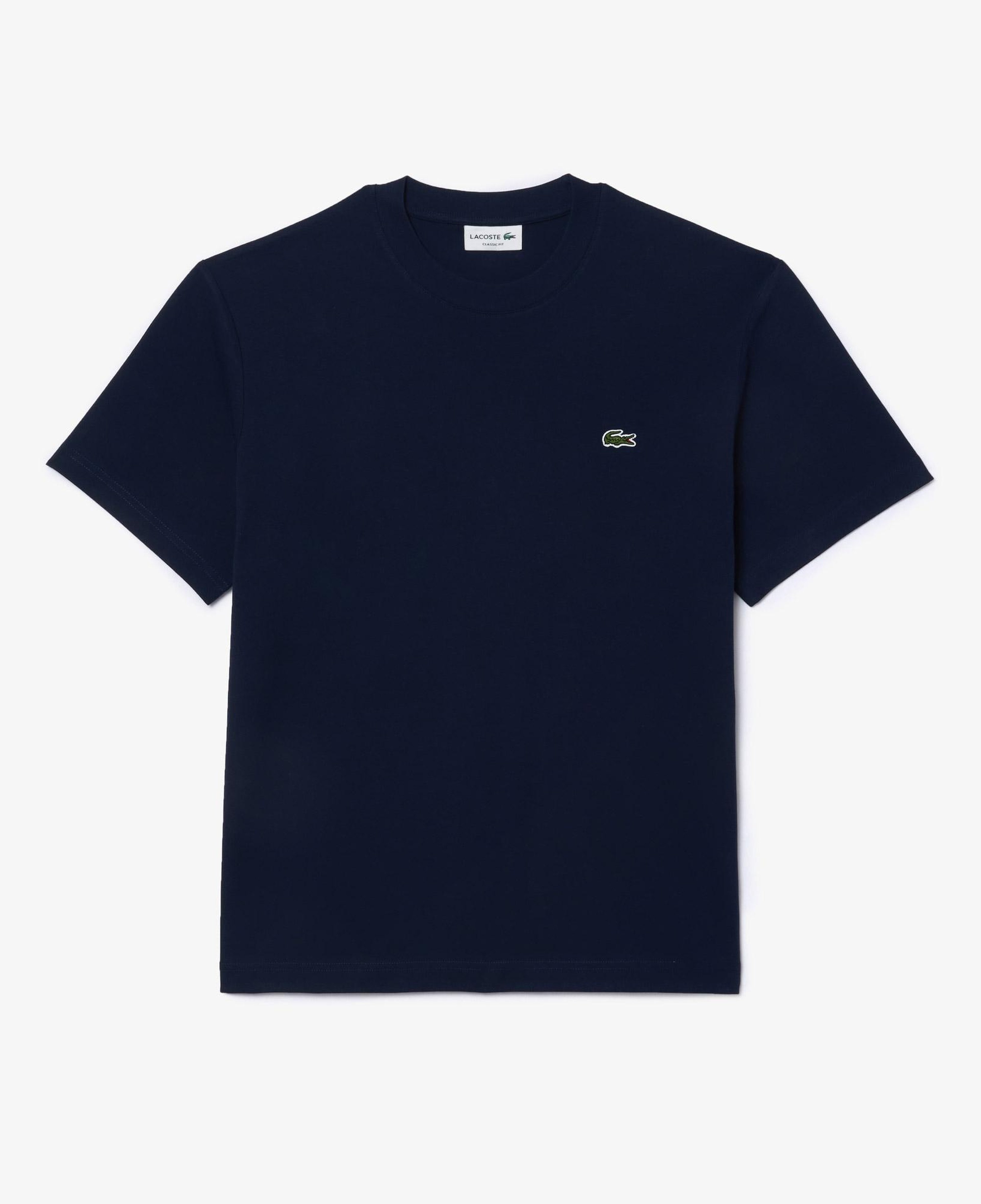 Lacoste Erkek Classic Fit Bisiklet Yaka Lacivert T-Shirt
