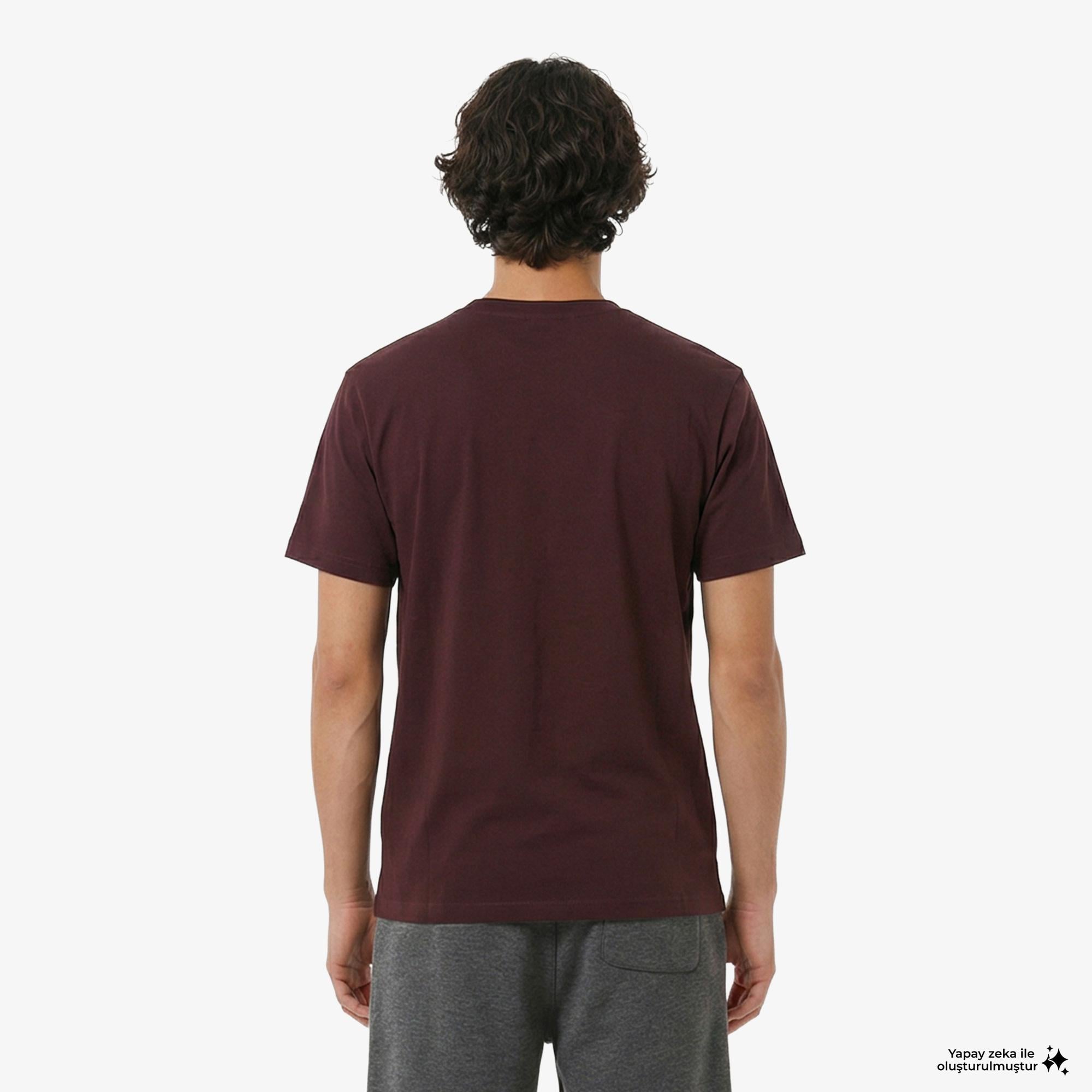Ucla Bass Erkek Kahverengi T-Shirt