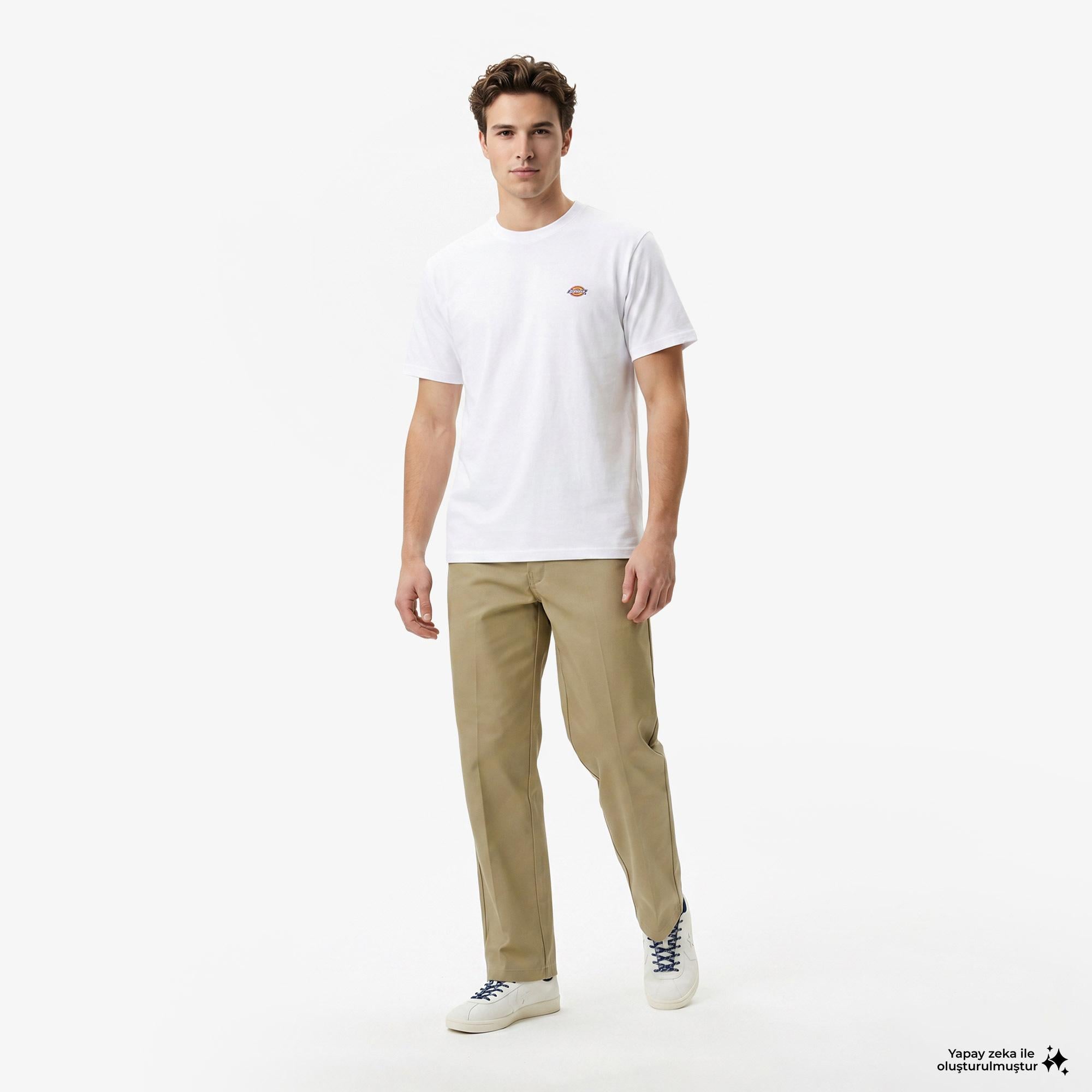 Dickies Mapleton Erkek Beyaz T-Shirt