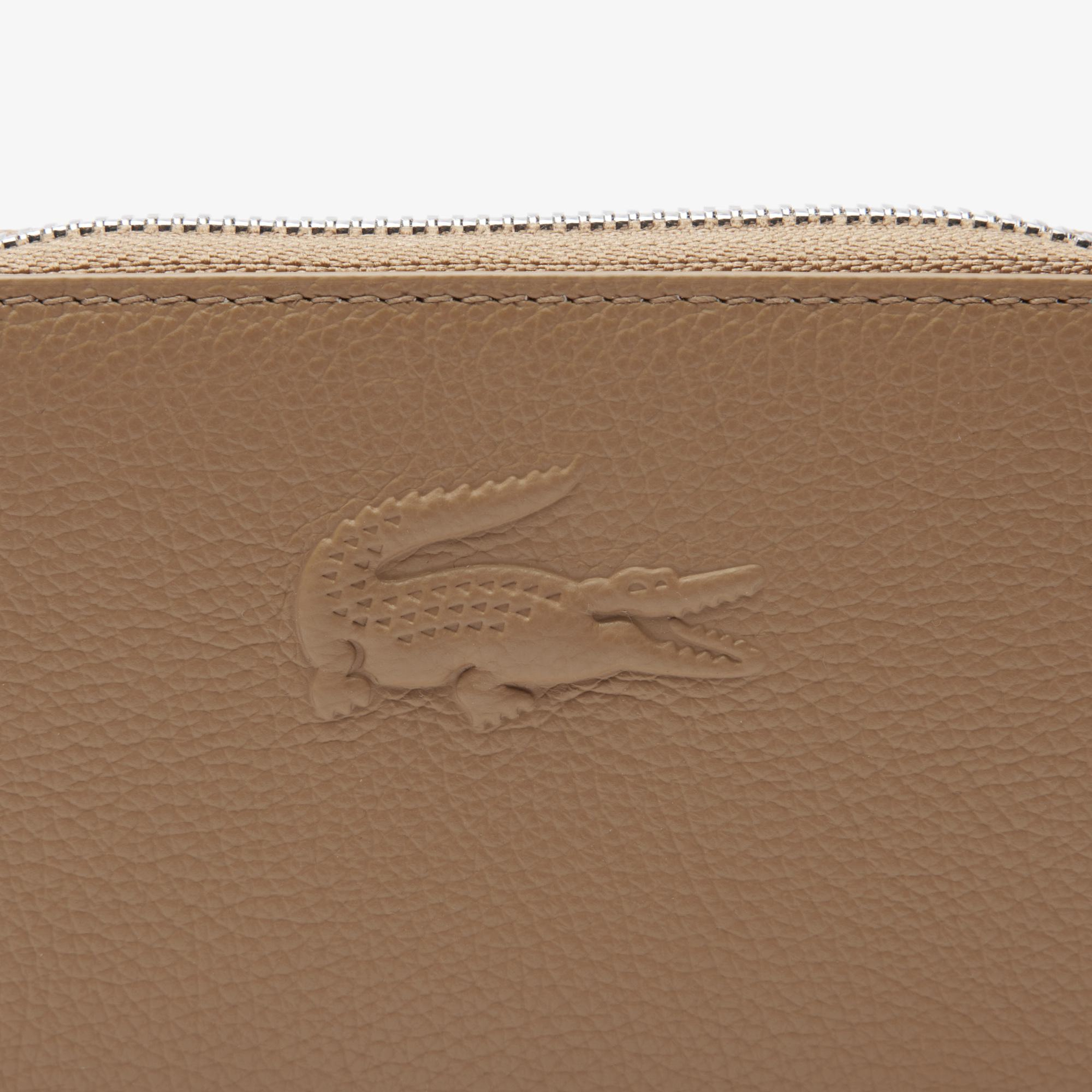 Lacoste City Court Kadın Deri Kahverengi Cüzdan