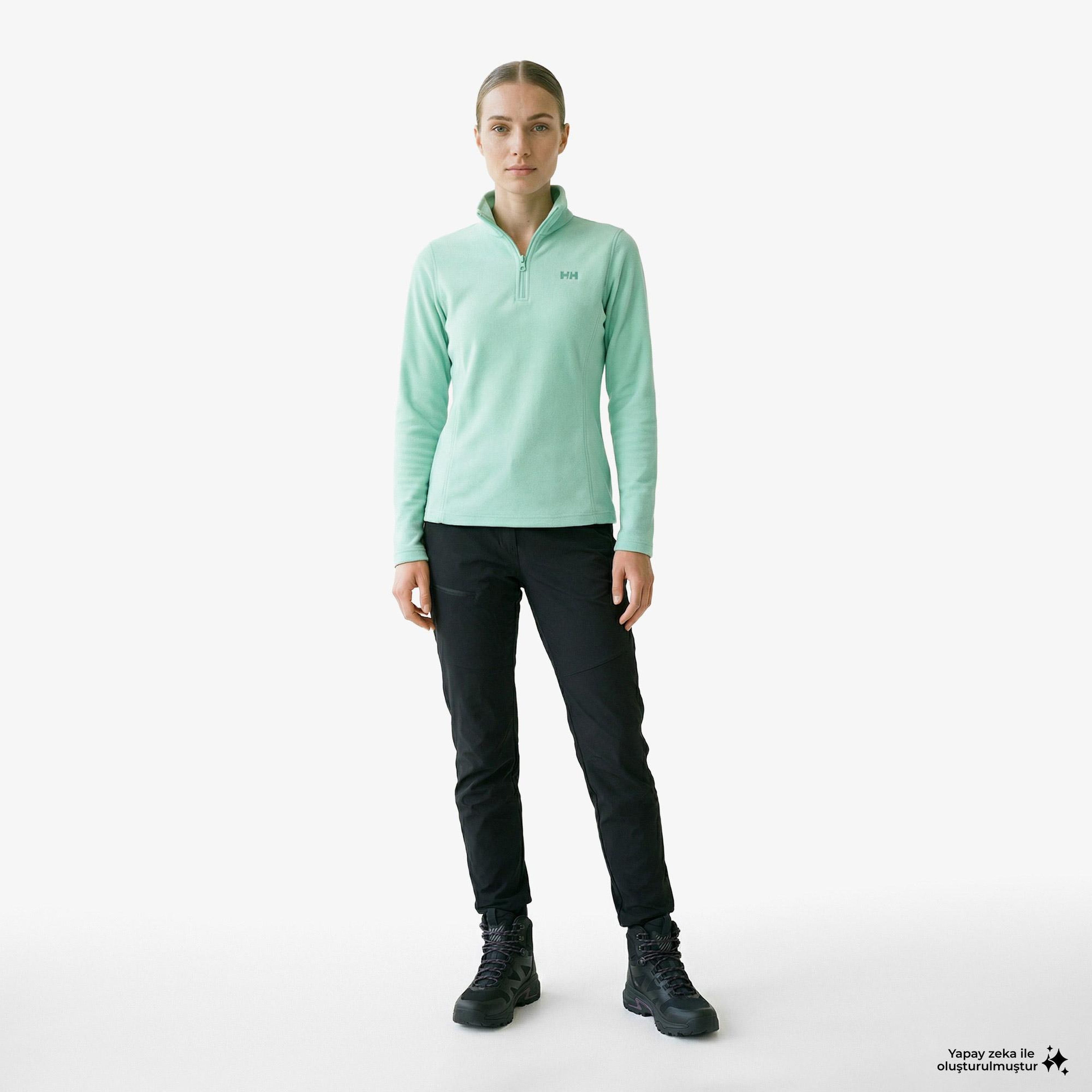 Helly Hansen Slope Fleece Kadın Yeşil Outdoor Sweatshirt