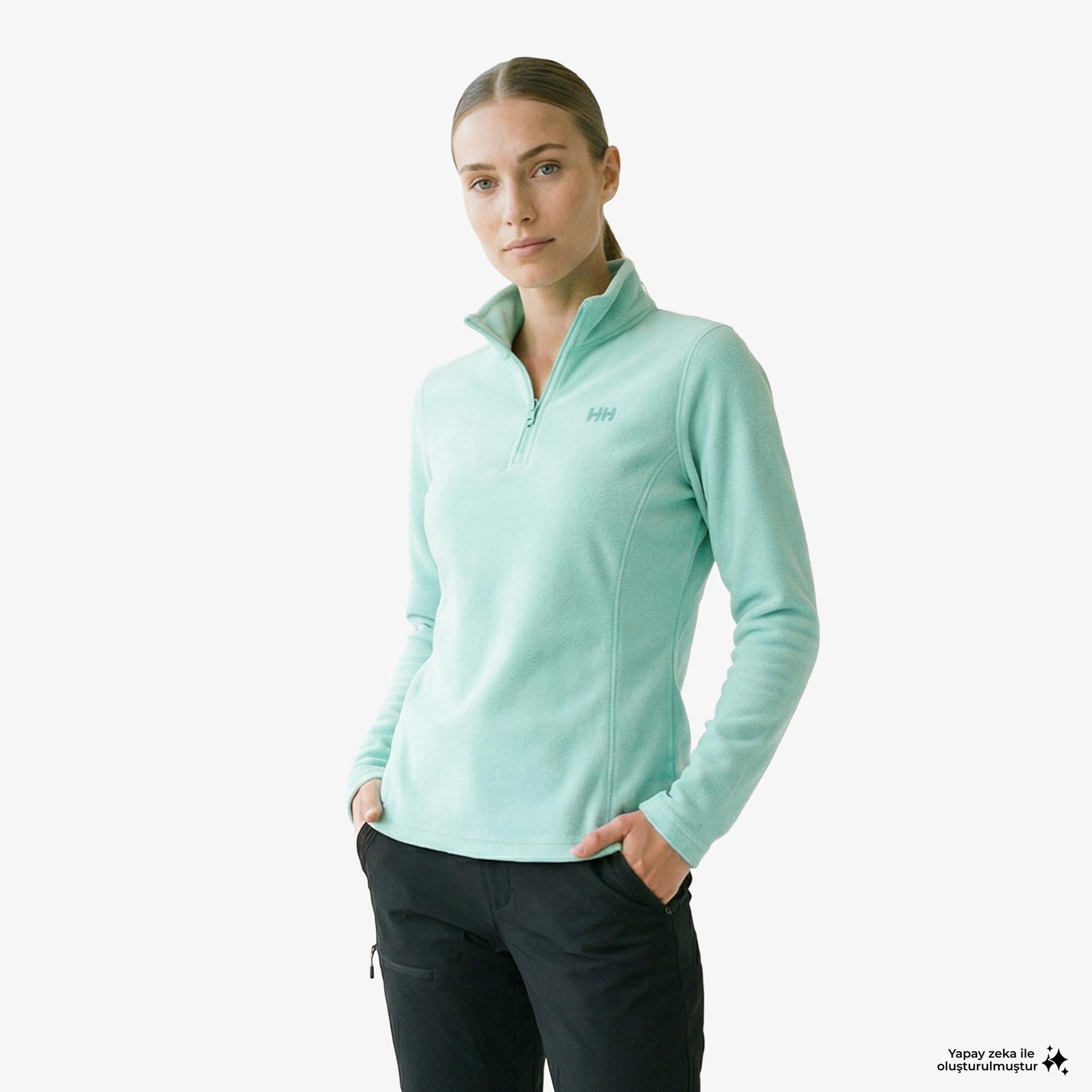 Helly Hansen Slope Fleece Kadın Yeşil Outdoor Sweatshirt