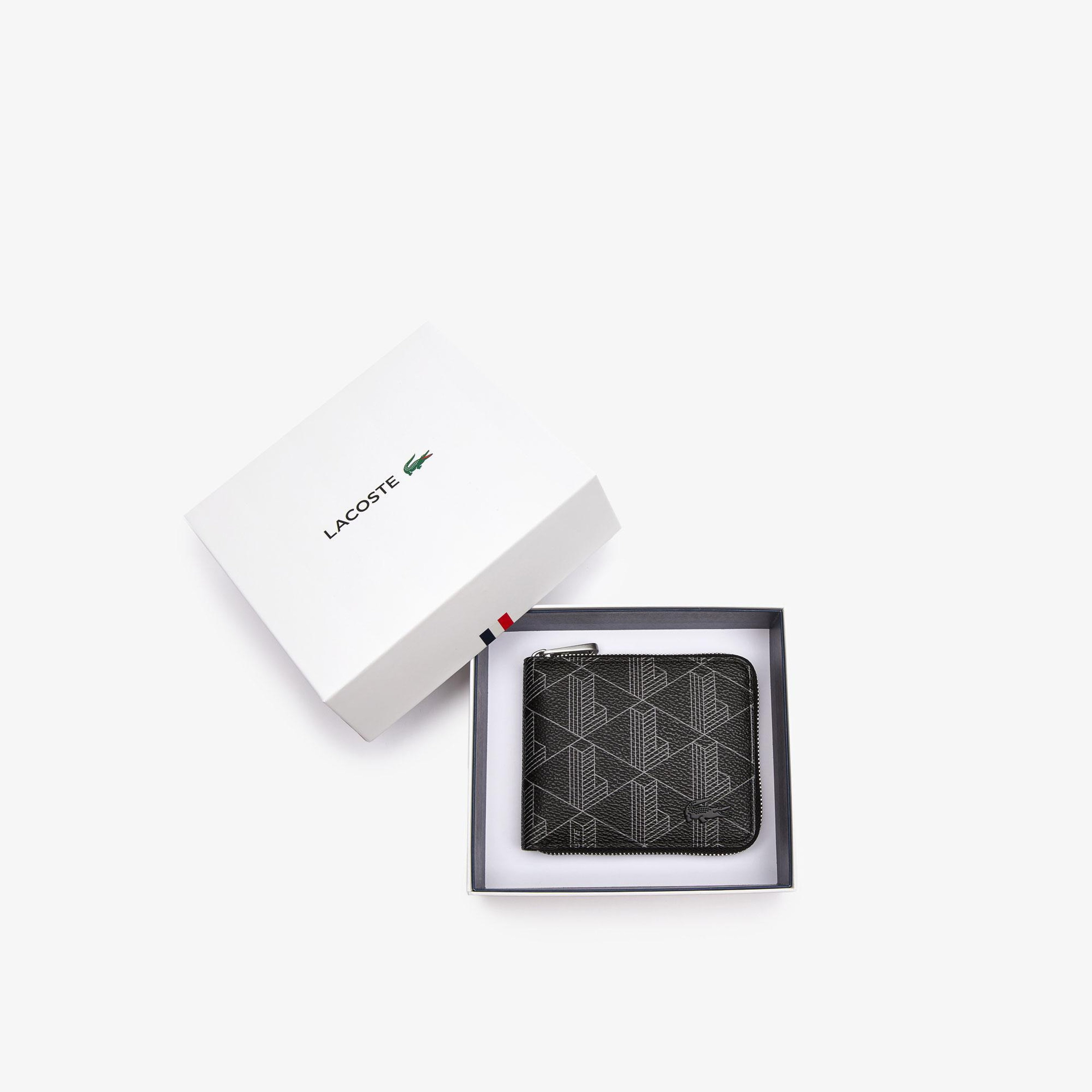 The Blend Erkek Monogram Siyah Cüzdan