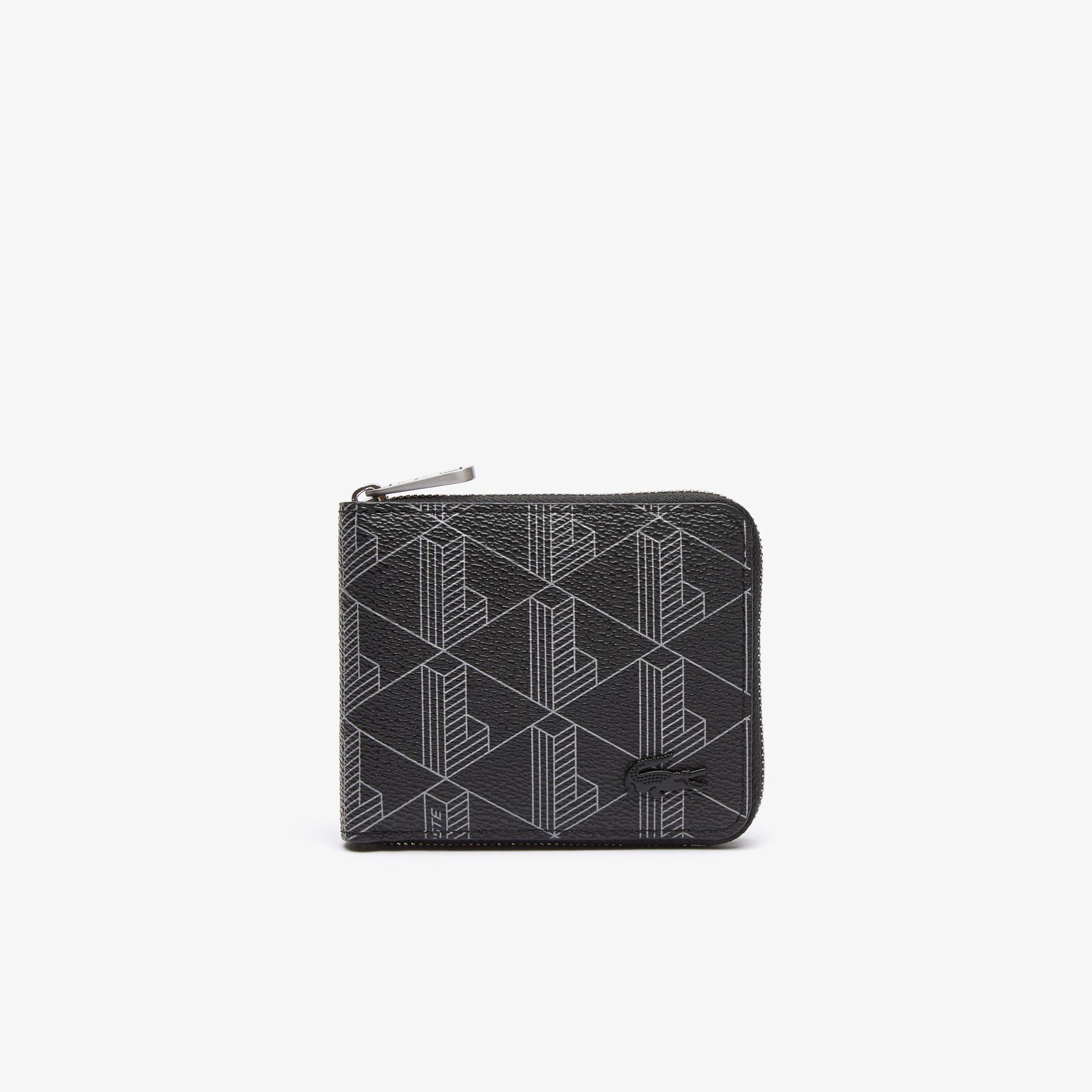 The Blend Erkek Monogram Siyah Cüzdan
