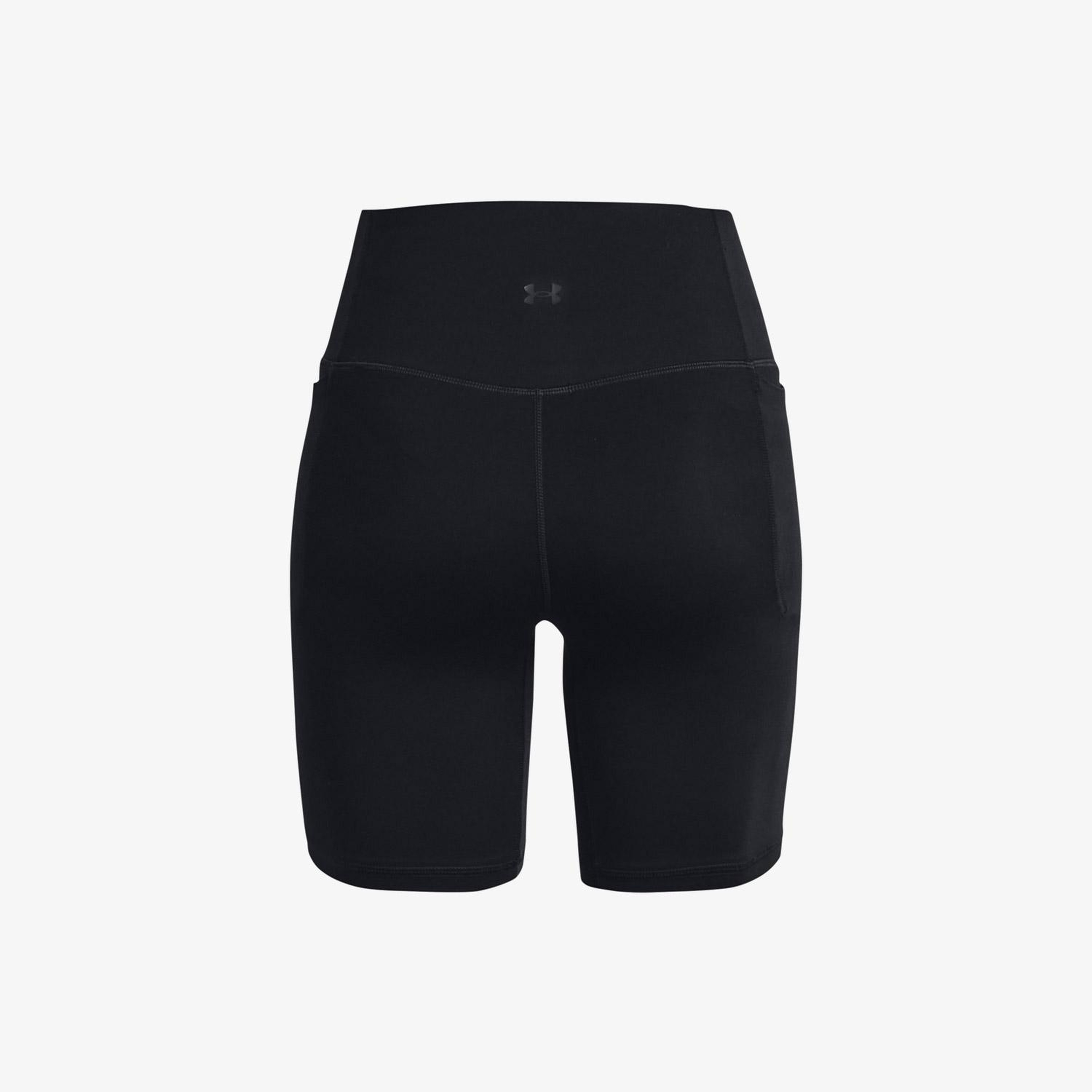 Under Armour Meridian 18 cm Kadın Siyah Tayt