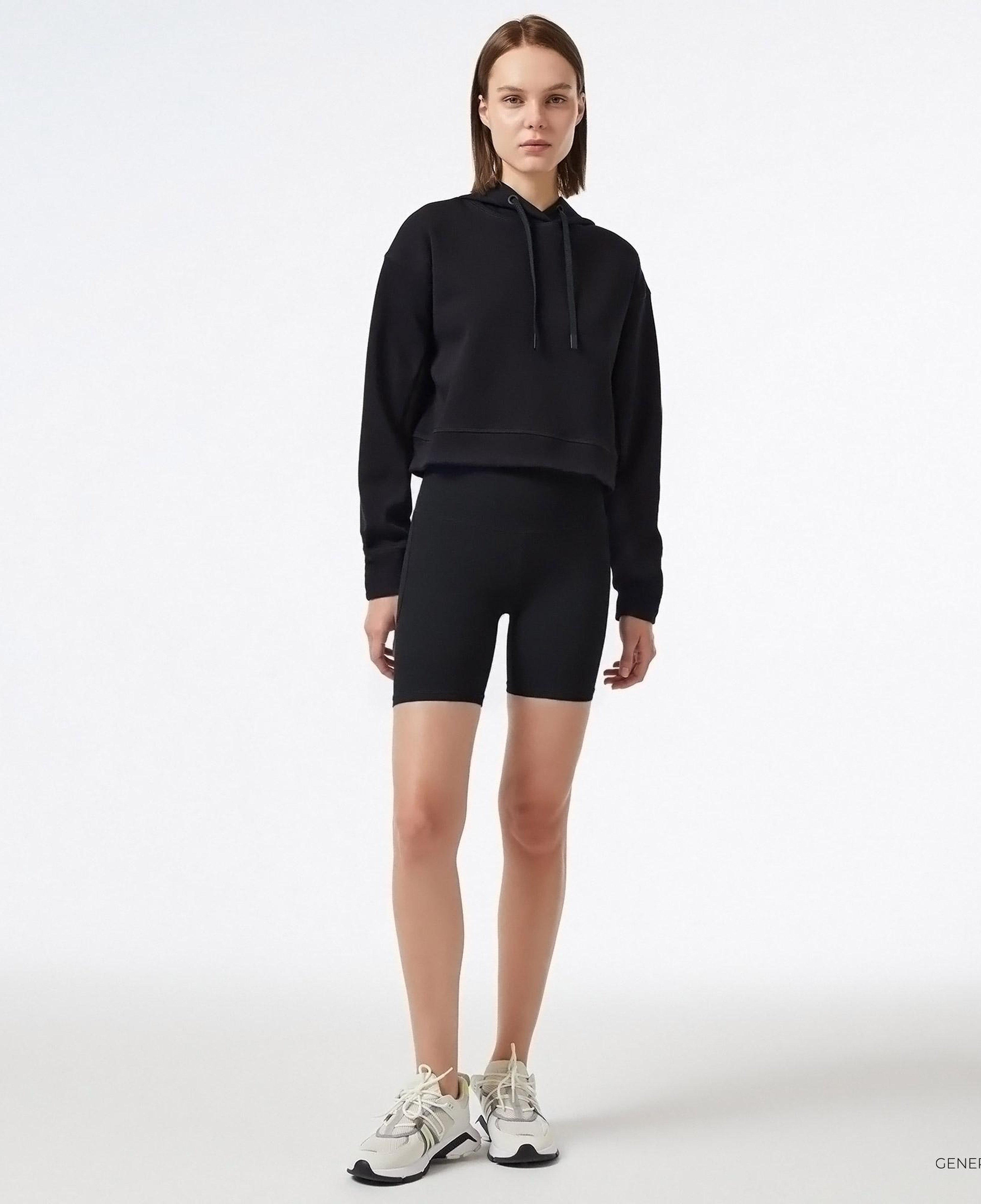 Under Armour Meridian 18 cm Kadın Siyah Tayt