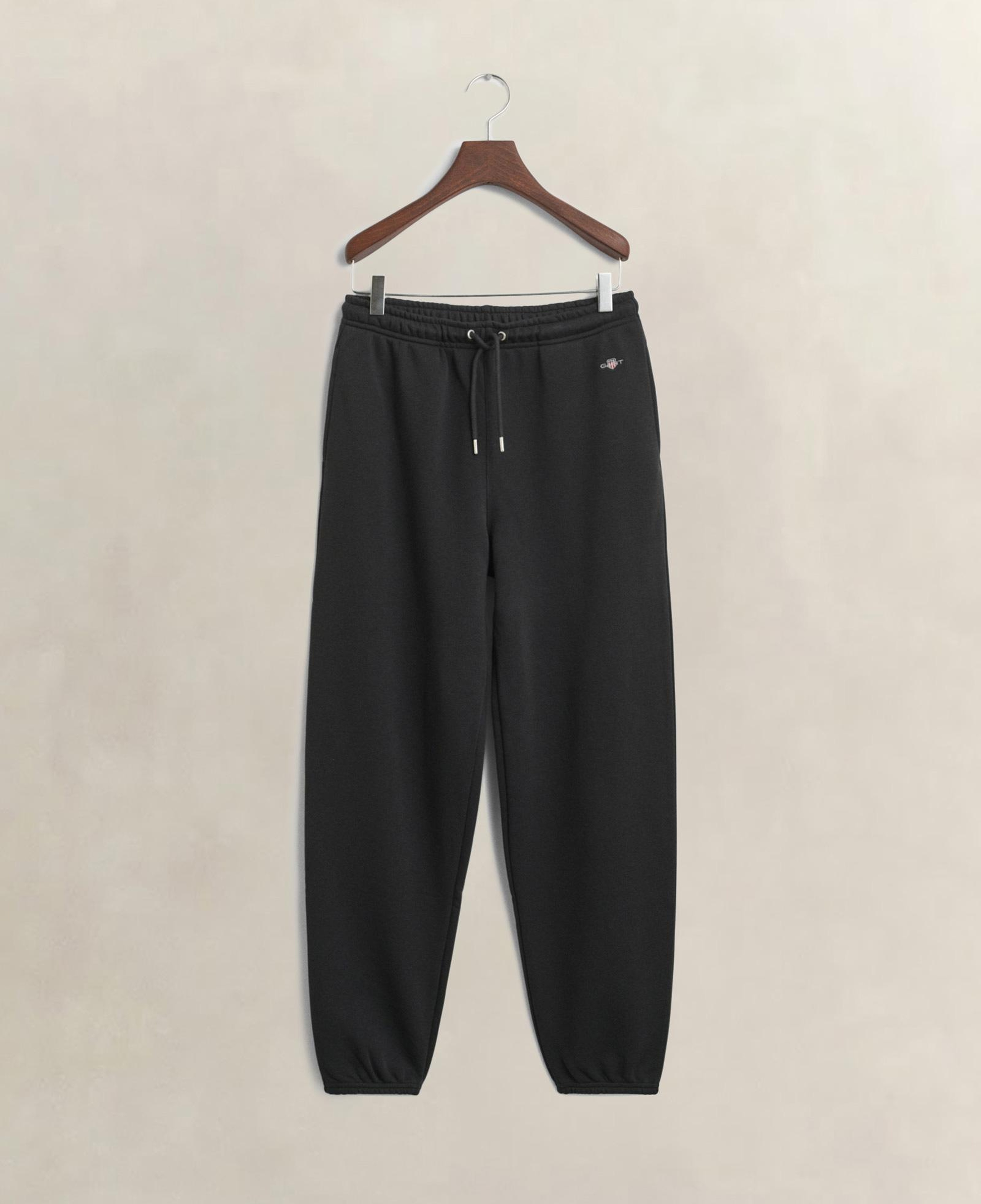 GANT Kadın Siyah Regular Fit Eşofman Altı