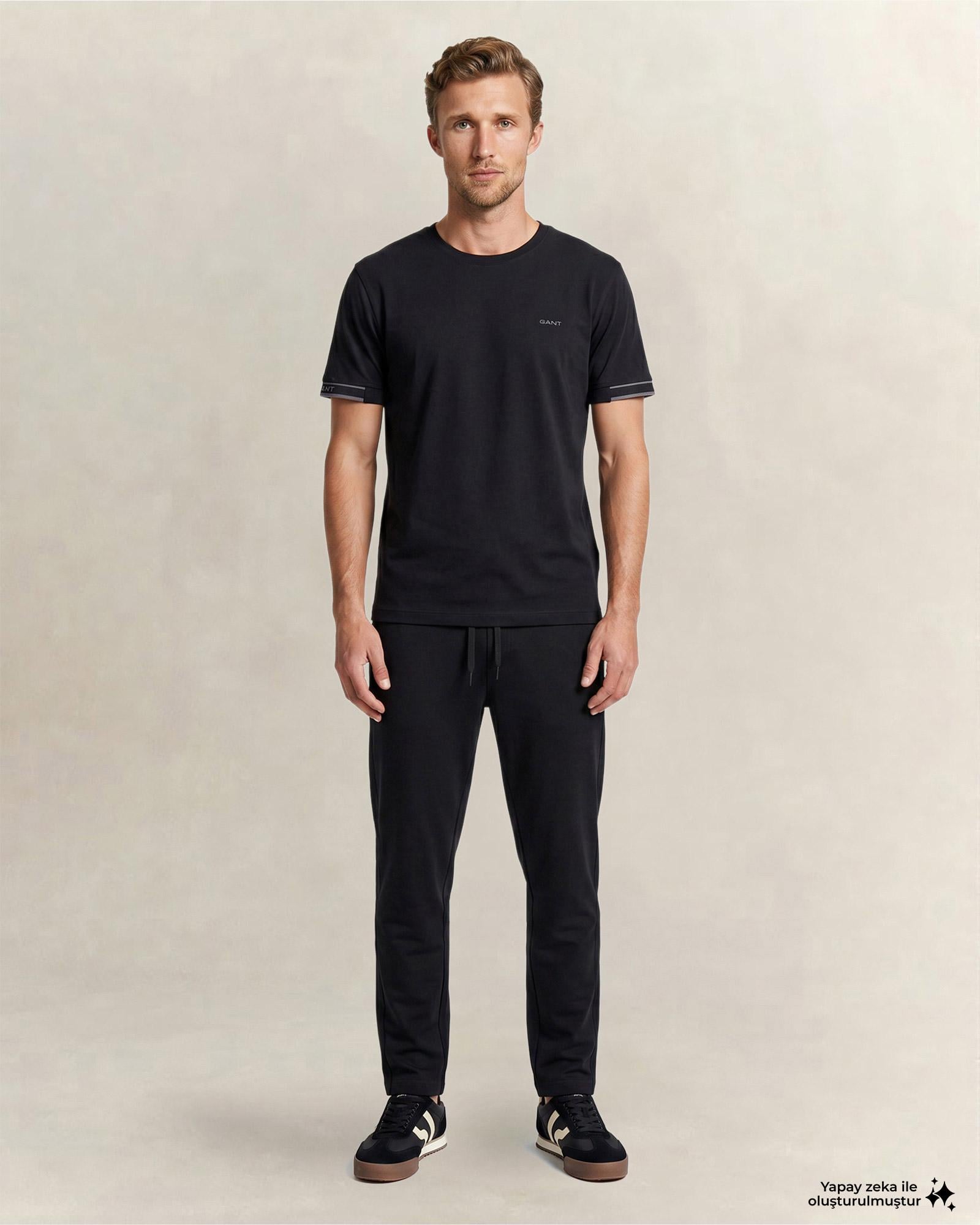 GANT Erkek Lacivert Regular Fit Eşofman Altı