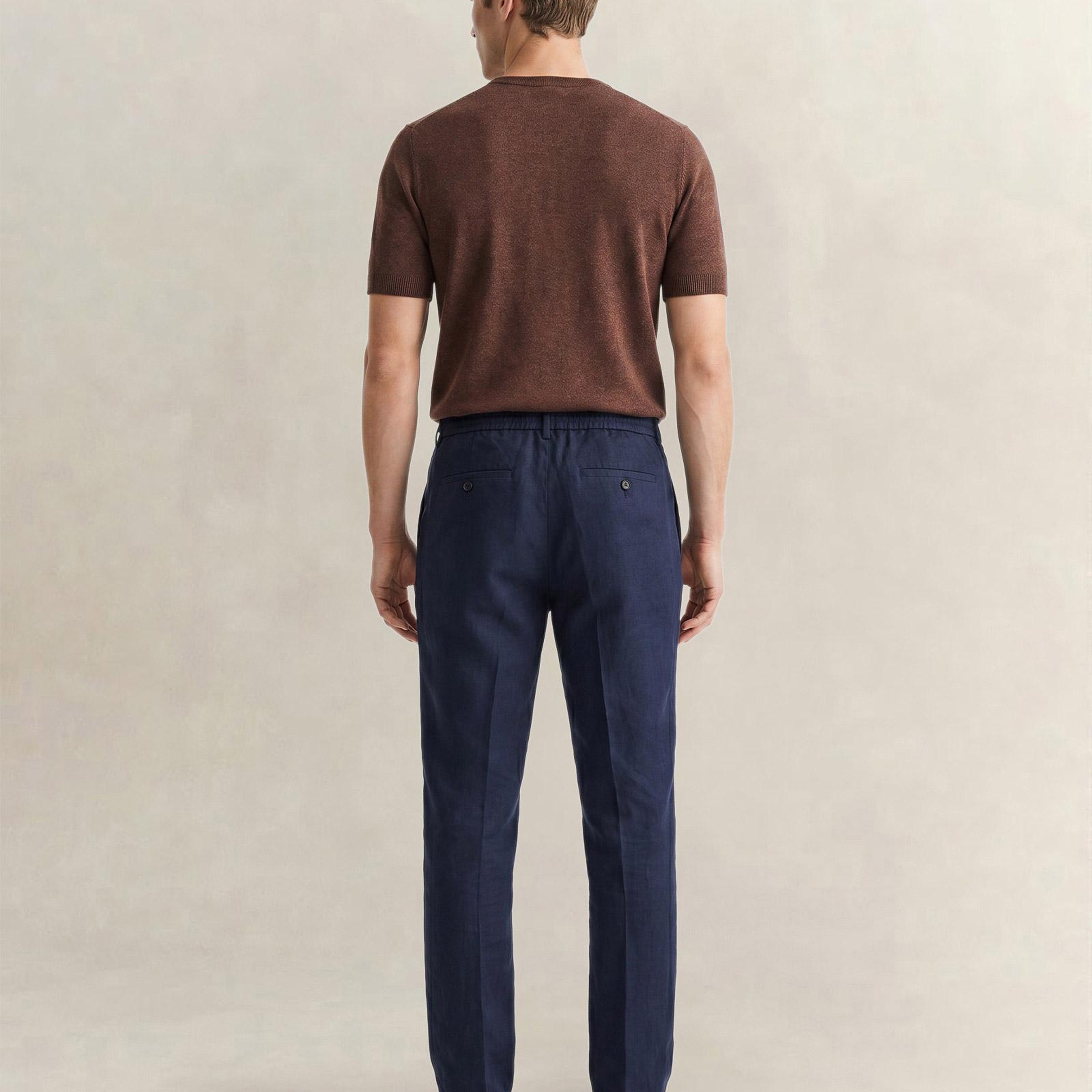 GANT Erkek Lacivert Regular Fit Pantolon