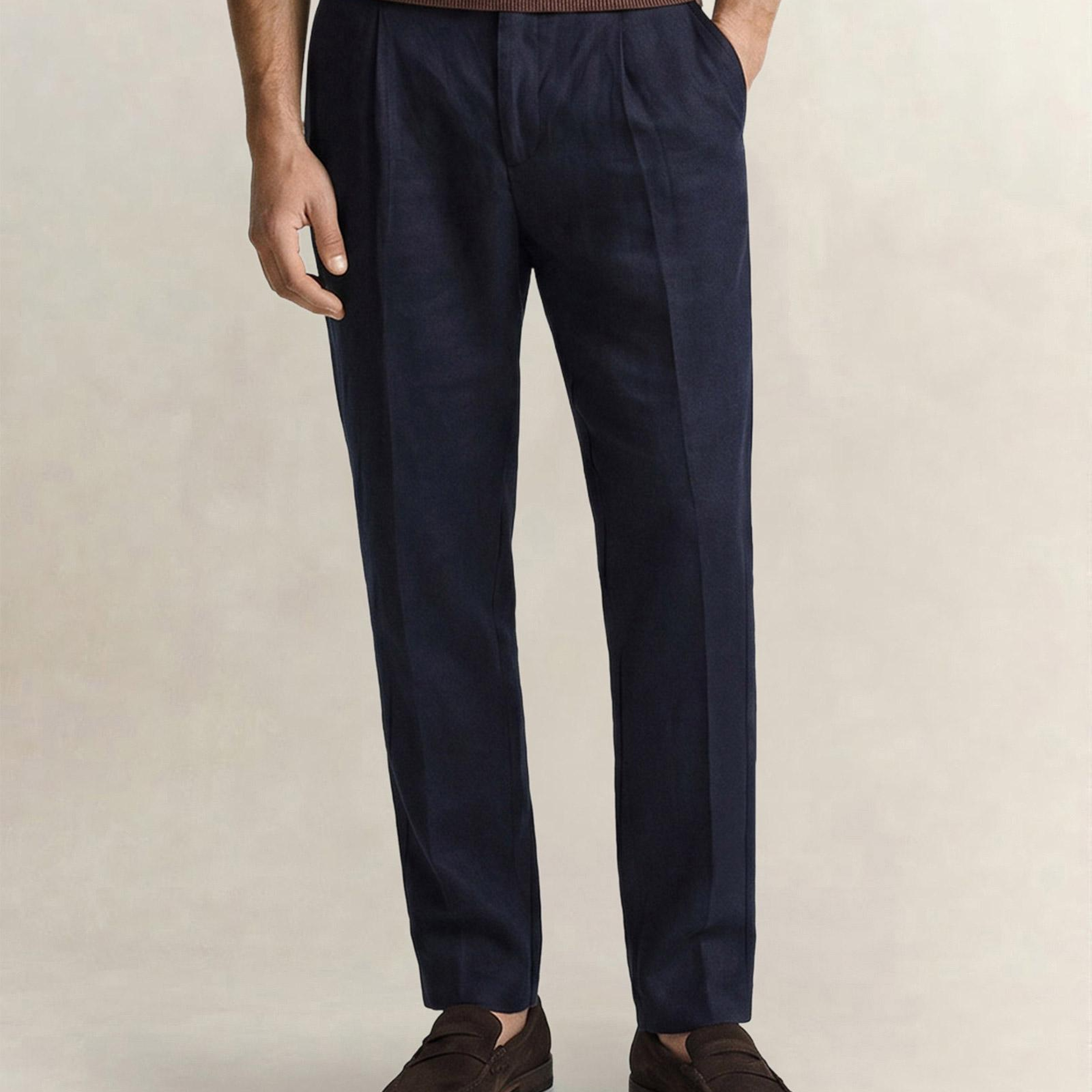 GANT Erkek Lacivert Regular Fit Pantolon